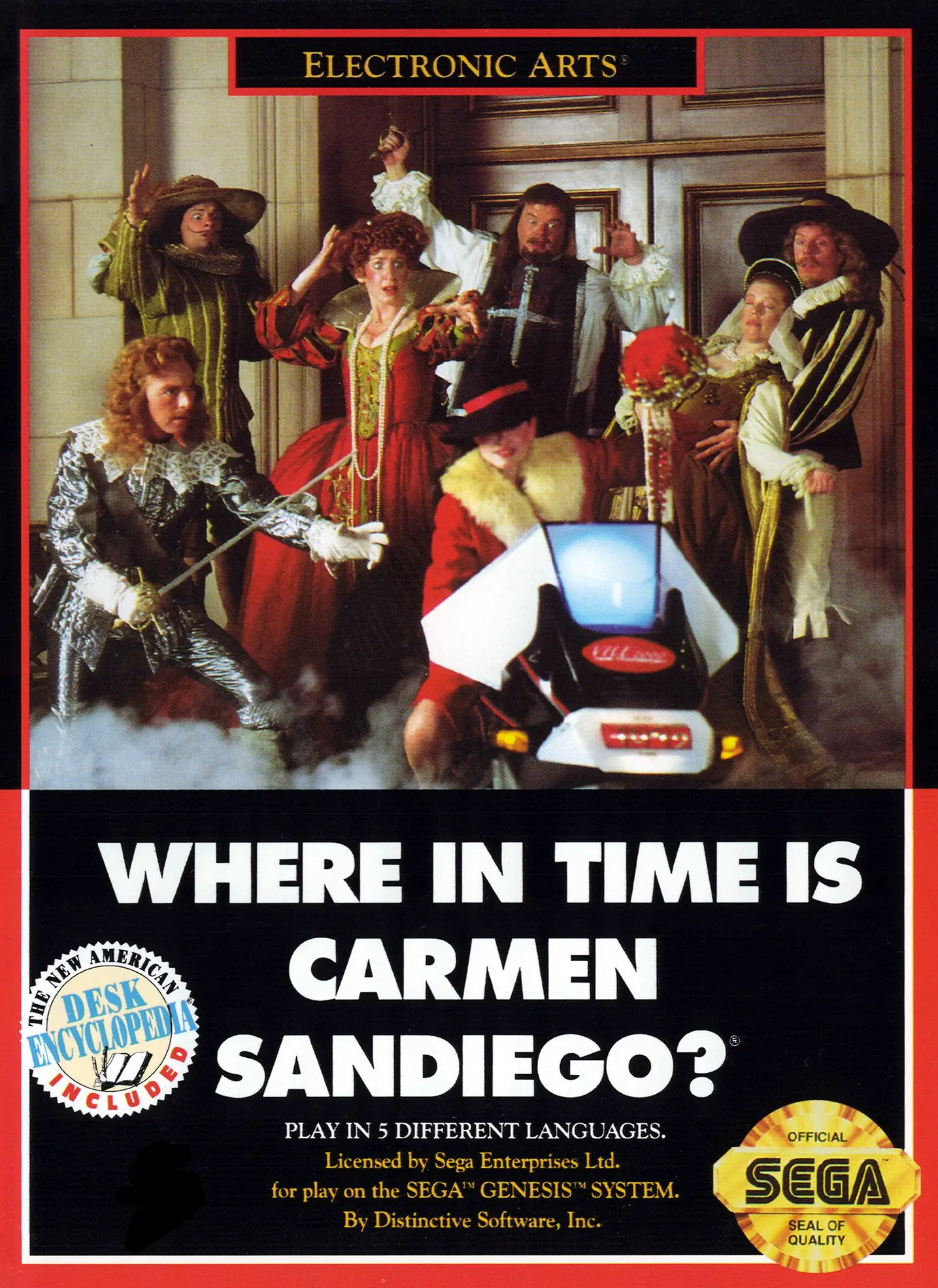 Capa de Where in Time Is Carmen Sandiego?