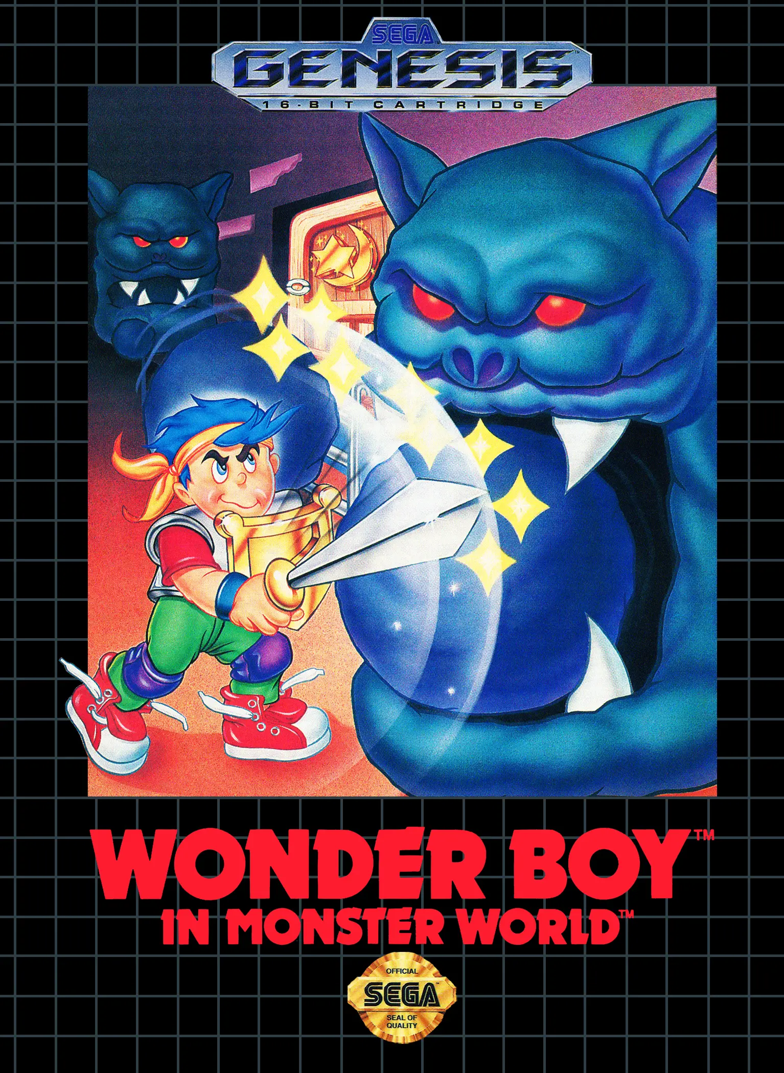 Capa de Wonder Boy in Monster World