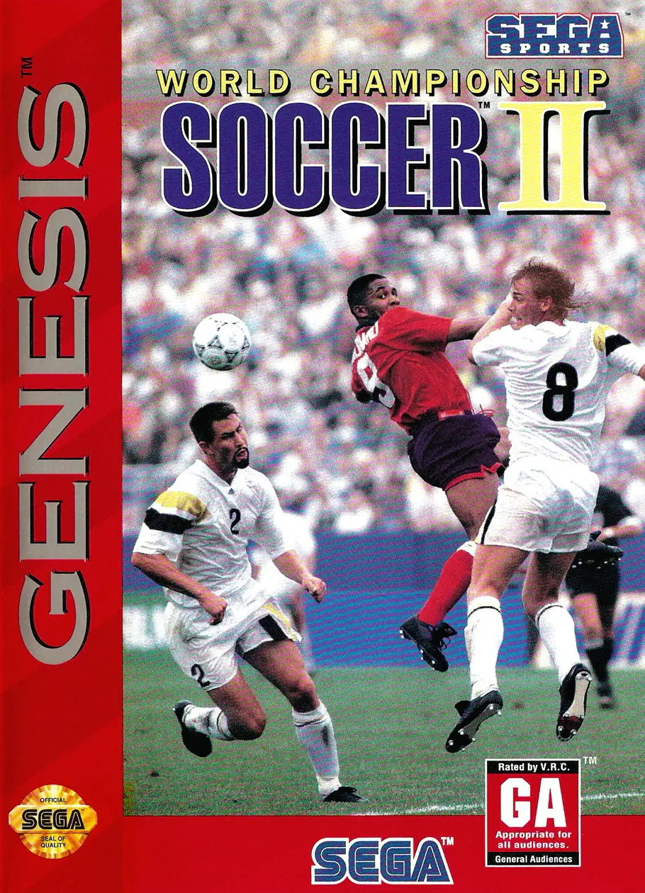 Capa de World Championship Soccer II