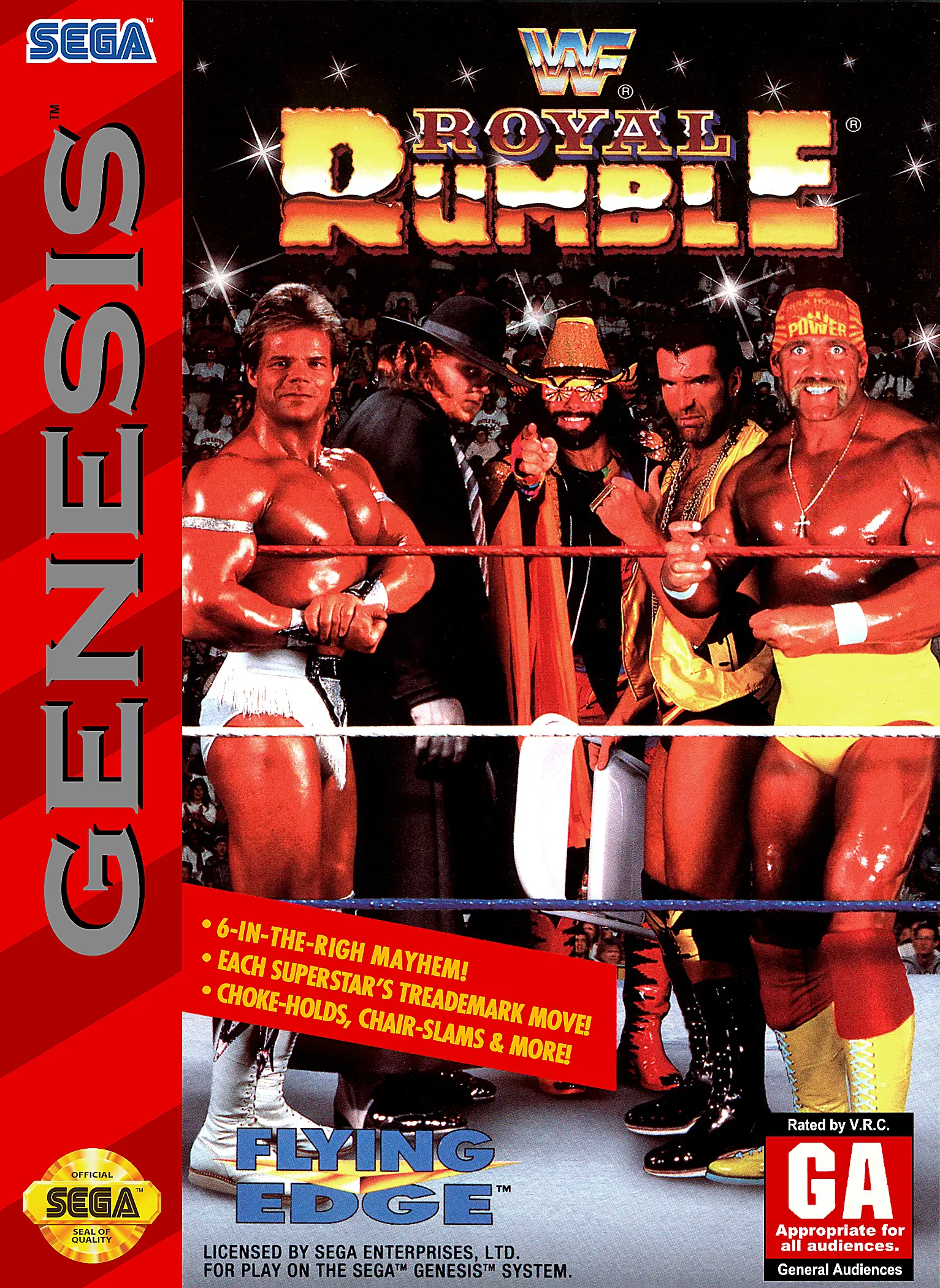 Capa de WWF Royal Rumble