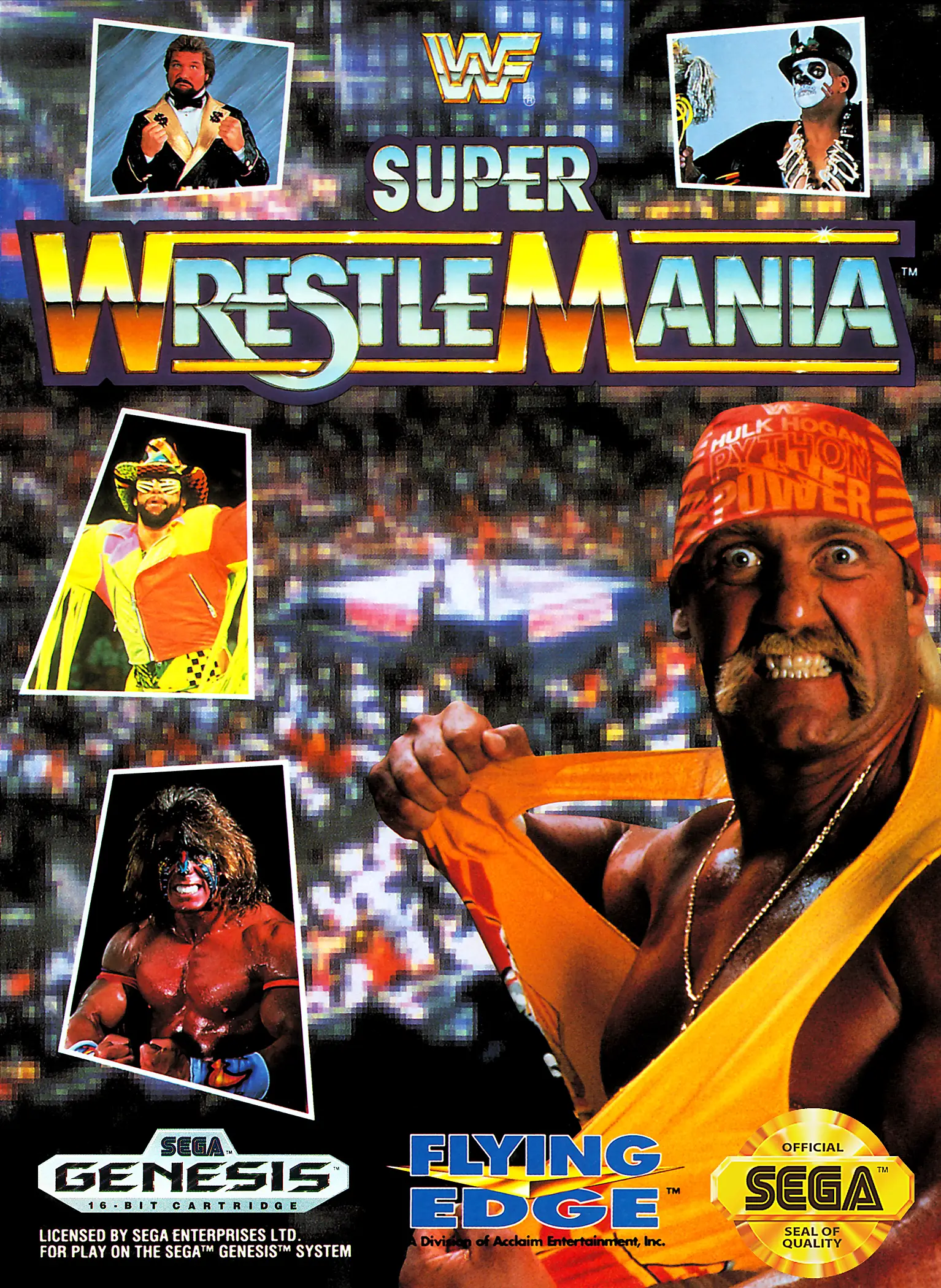 Capa de WWF Super WrestleMania