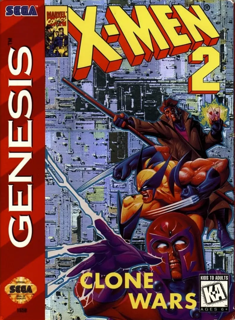 Capa de X-Men 2: Clone Wars