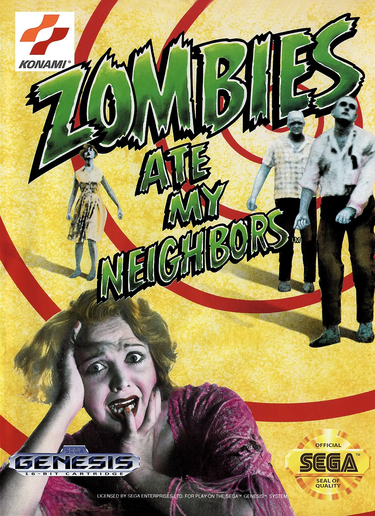 Capa de Zombies Ate My Neighbors