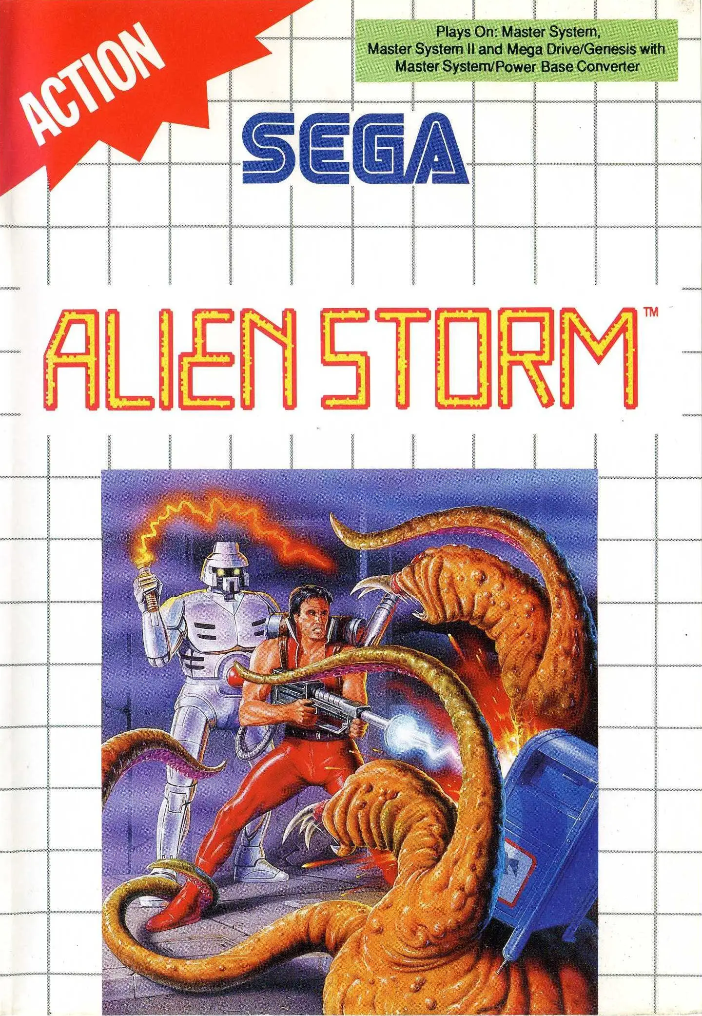 Capa de Alien Storm