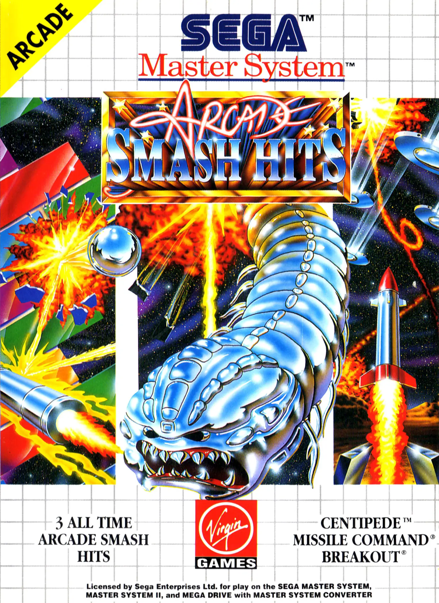 Capa de Arcade Smash Hits