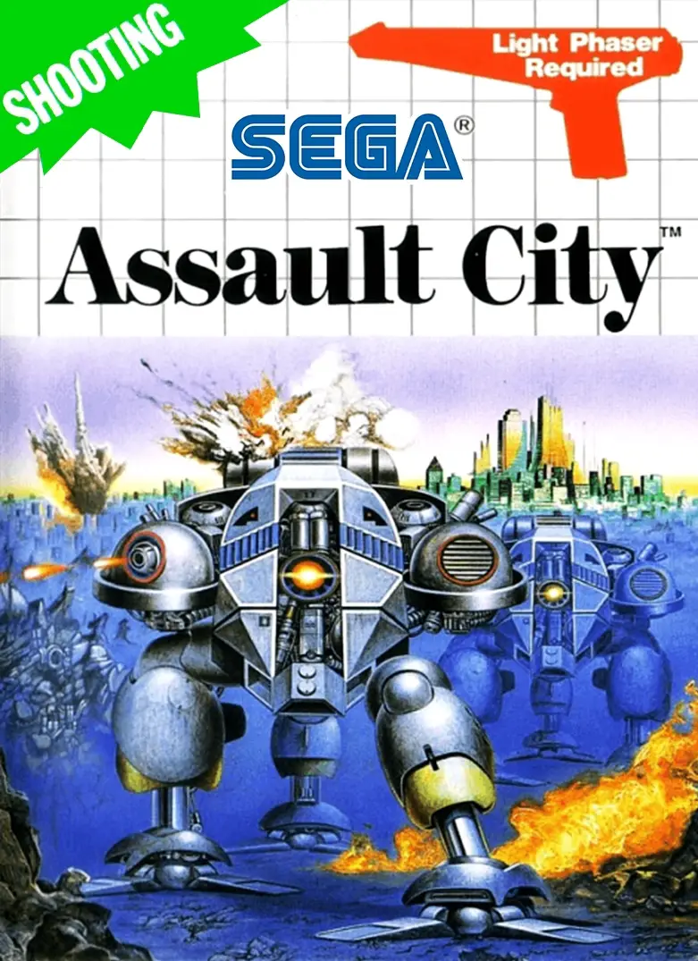 Capa de Assault City (Light Phaser Version)