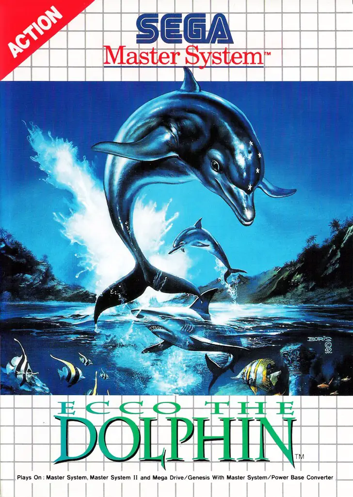Capa de Ecco the Dolphin