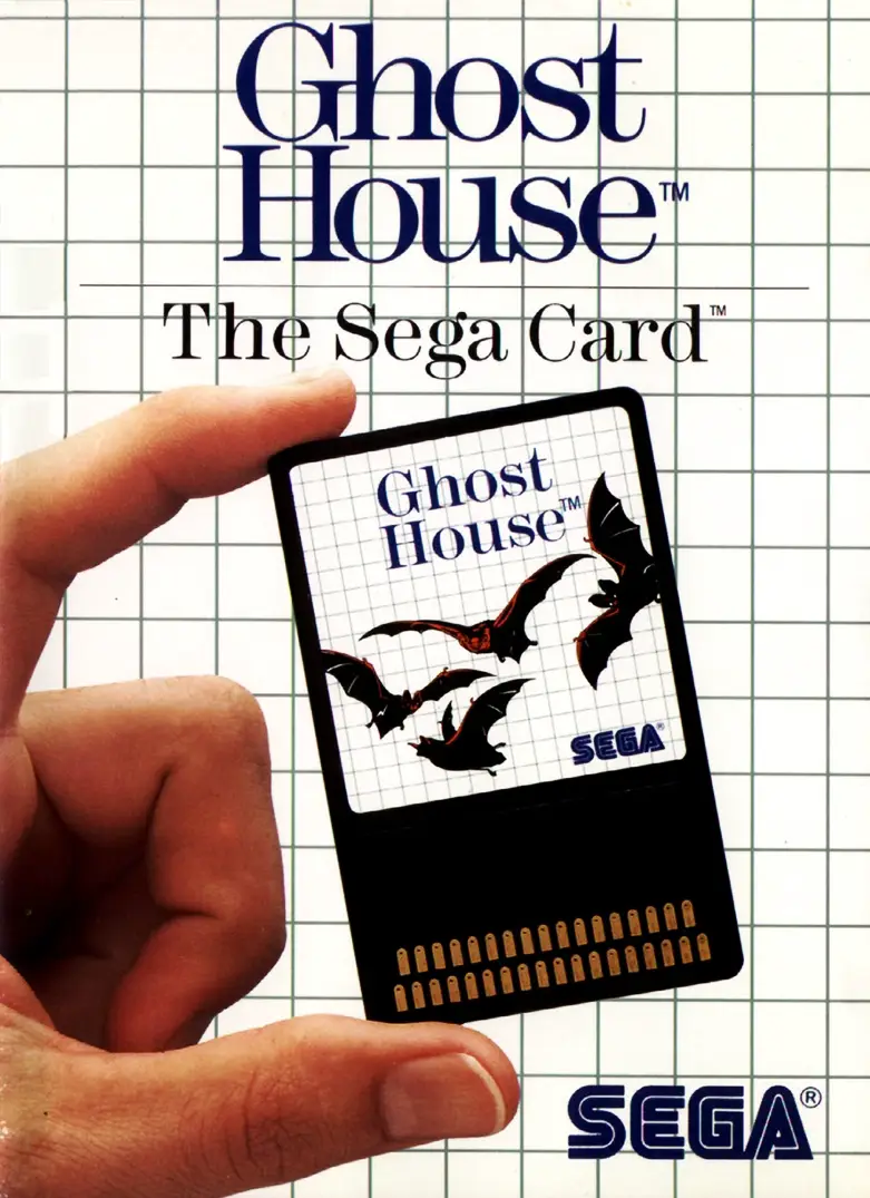 Capa de Ghost House - The Sega Card