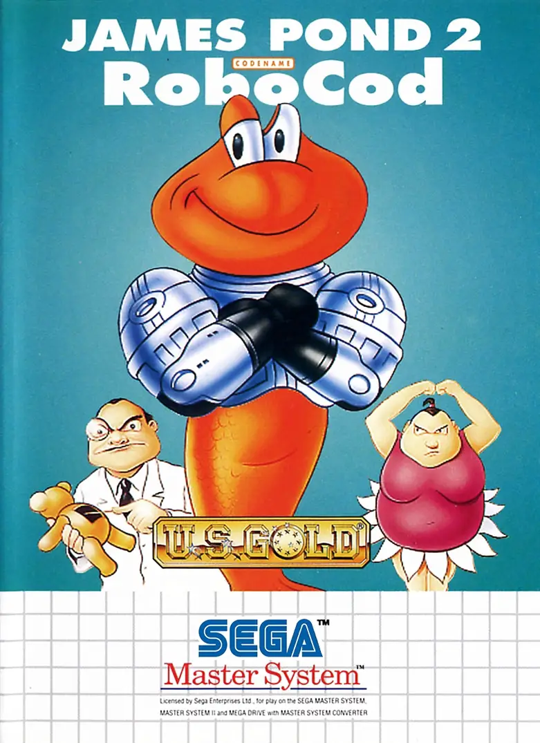 Capa de James Pond 2: Codename RoboCod
