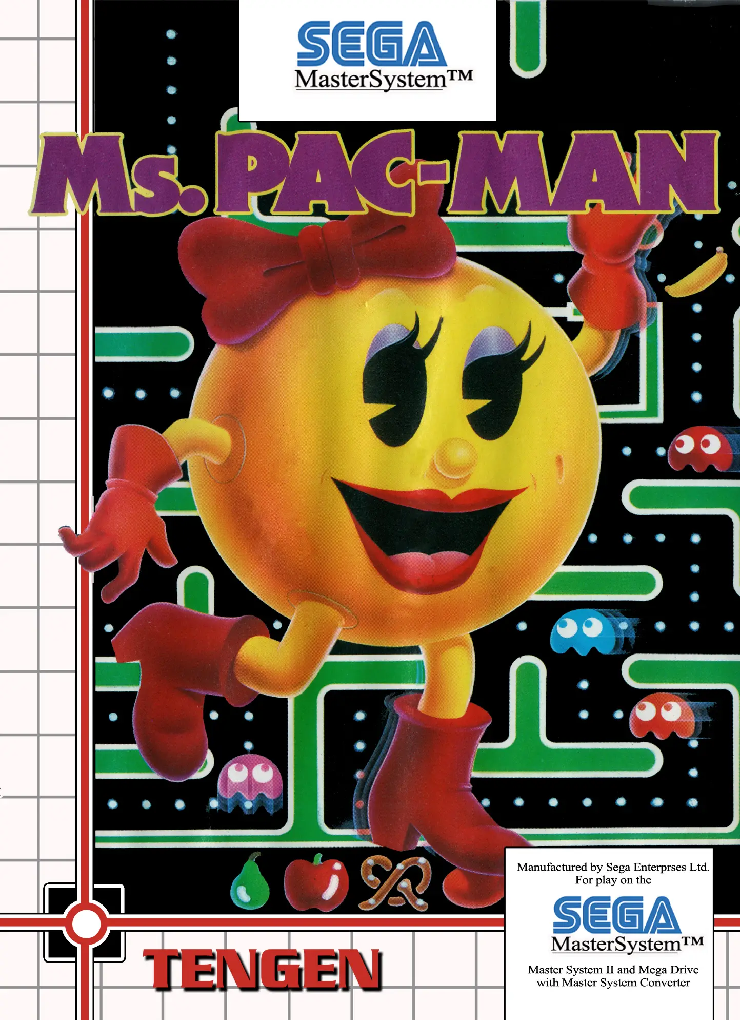 Capa de Ms. Pac-man