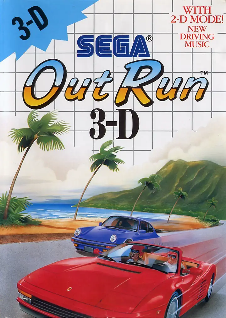 Capa de OutRun 3-D