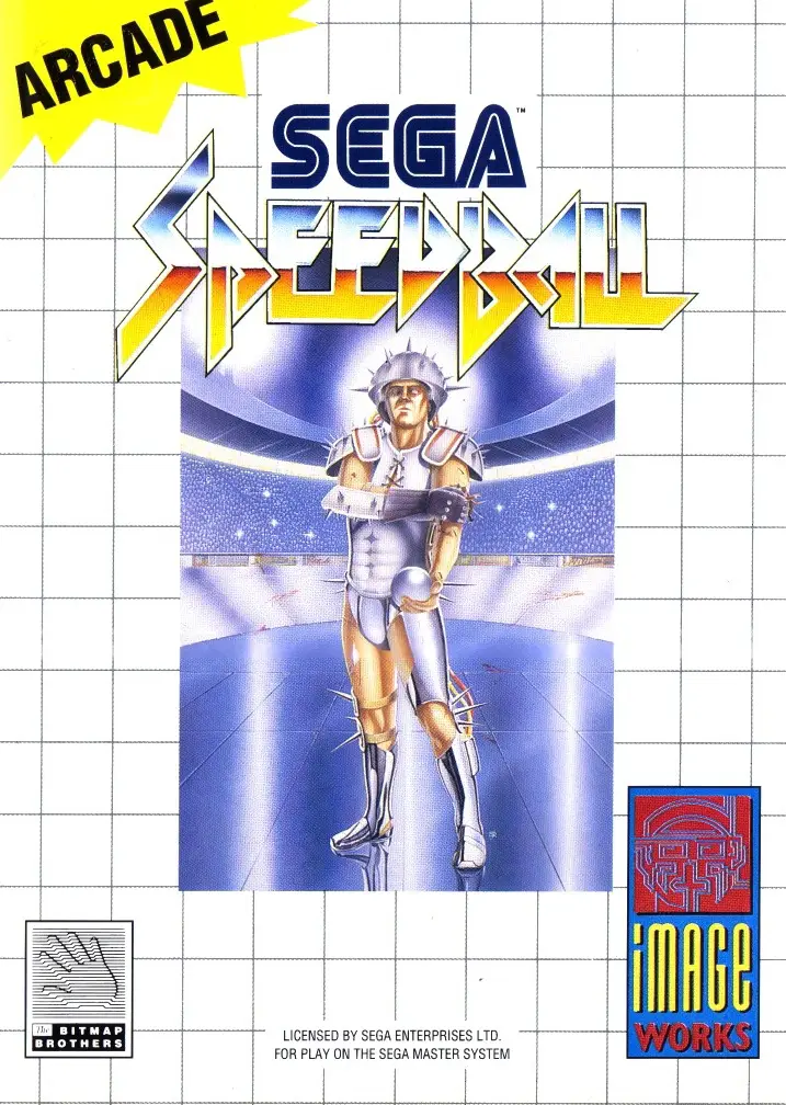 Capa de Speedball (Image Works)