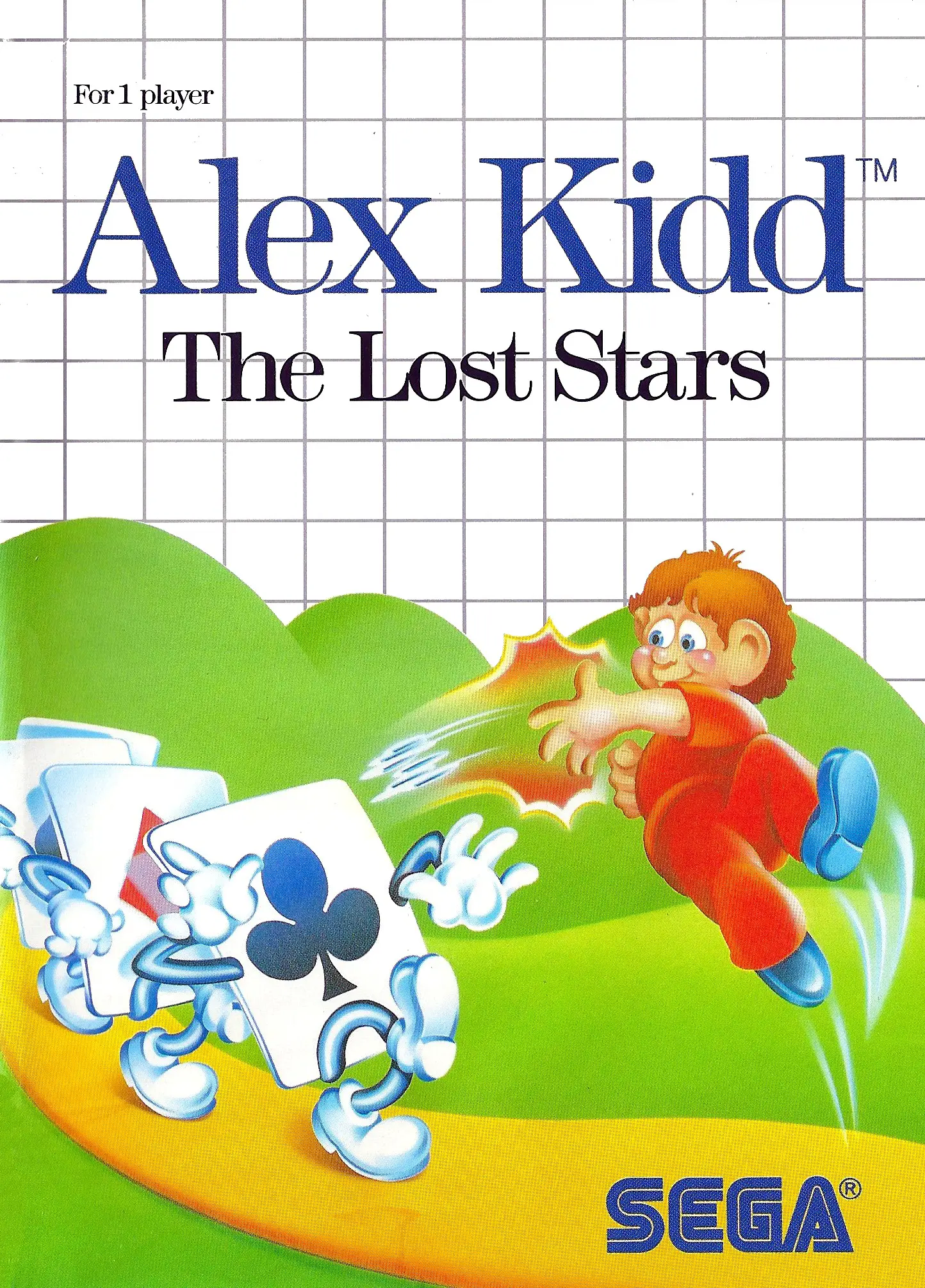Capa de Alex Kidd: The Lost Stars