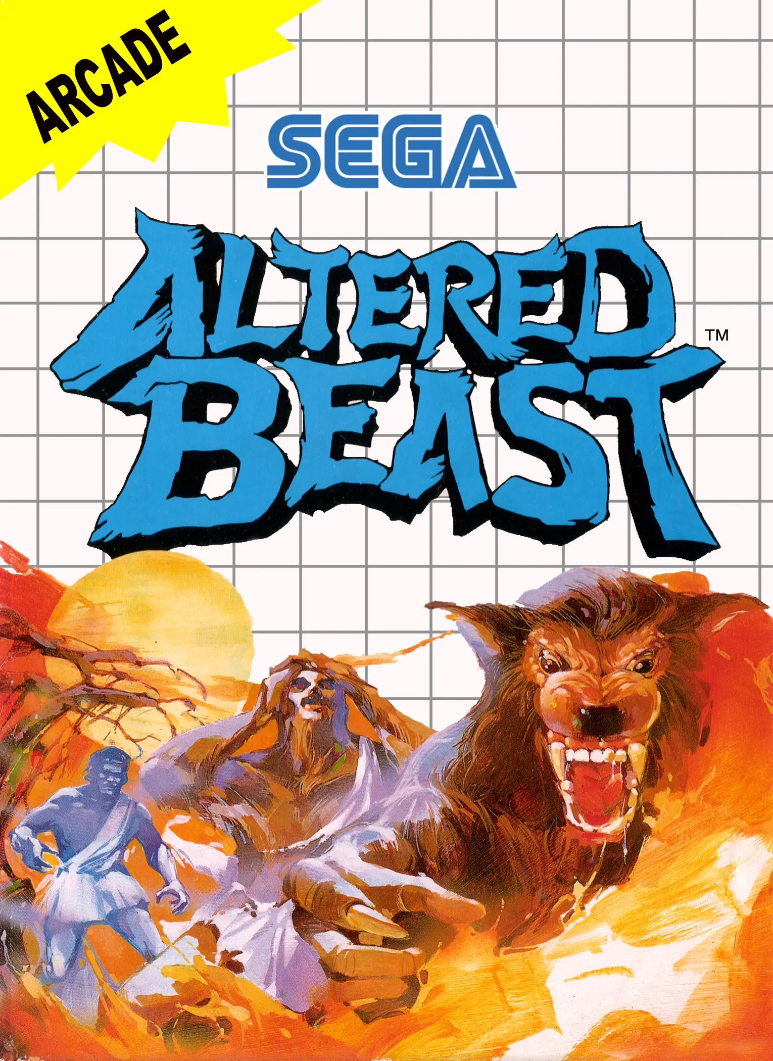 Capa de Altered Beast