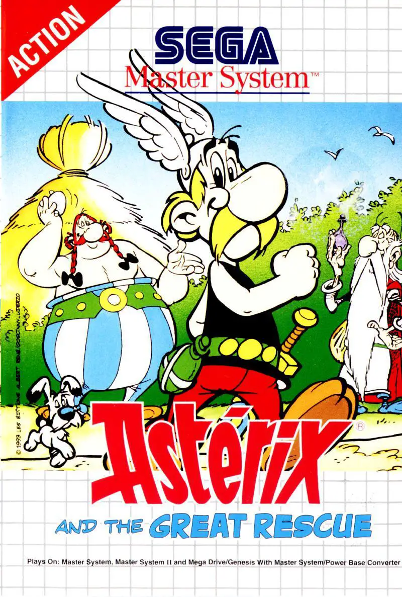 Capa de Asterix and the Great Rescue