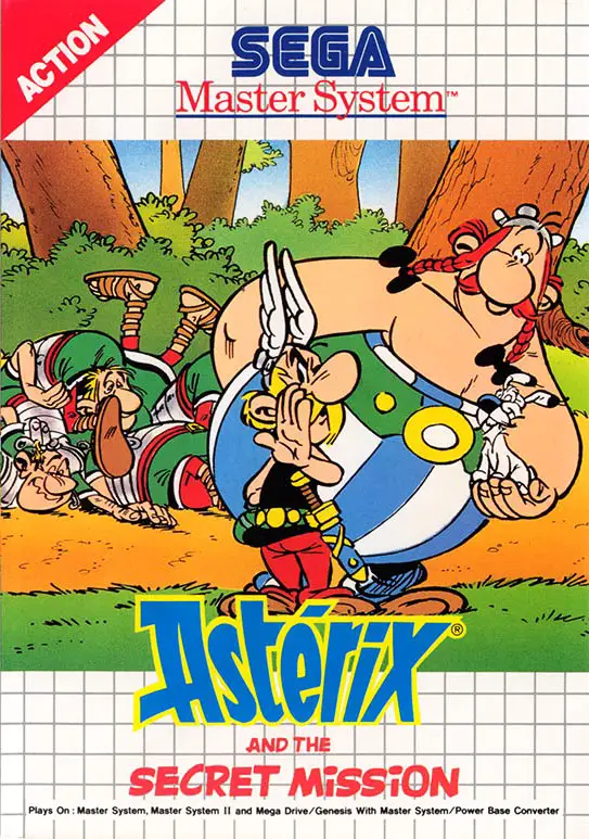 Capa de Asterix and the Secret Mission