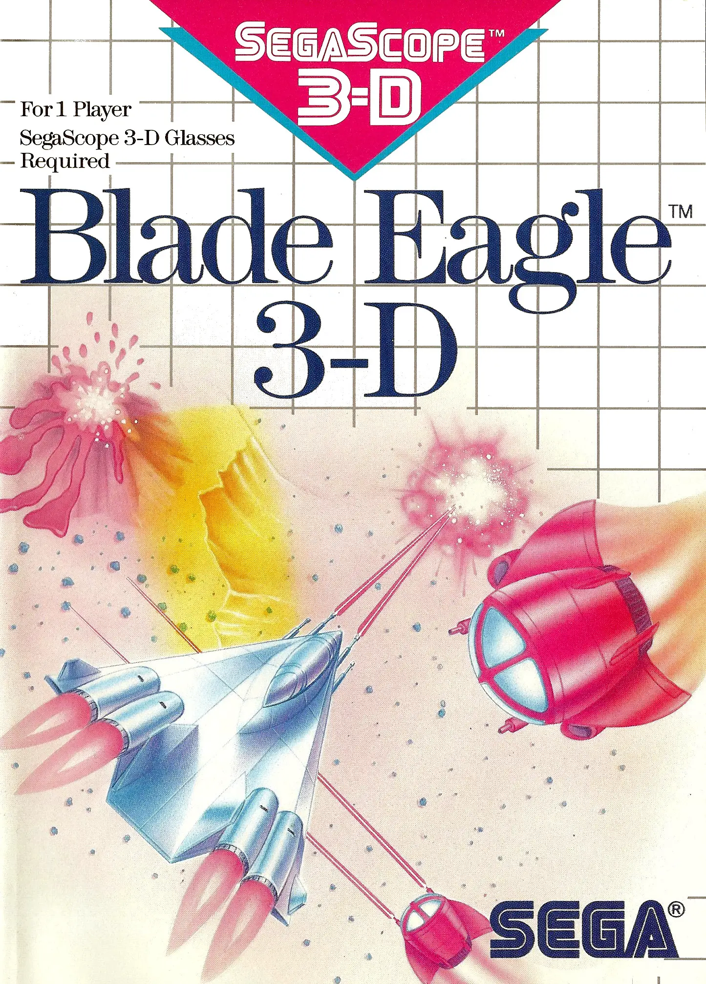 Capa de Blade Eagle 3-D