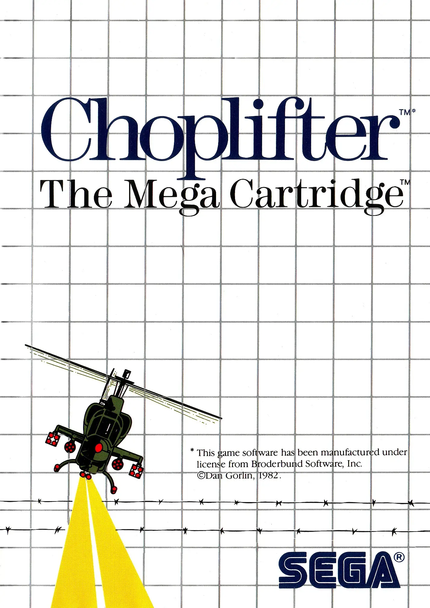 Capa de Choplifter
