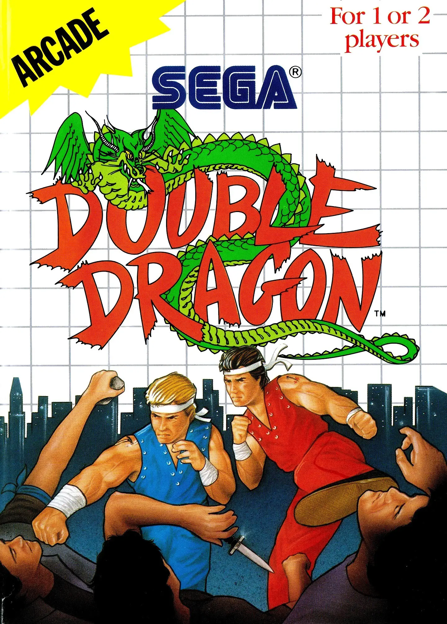 Capa de Double Dragon