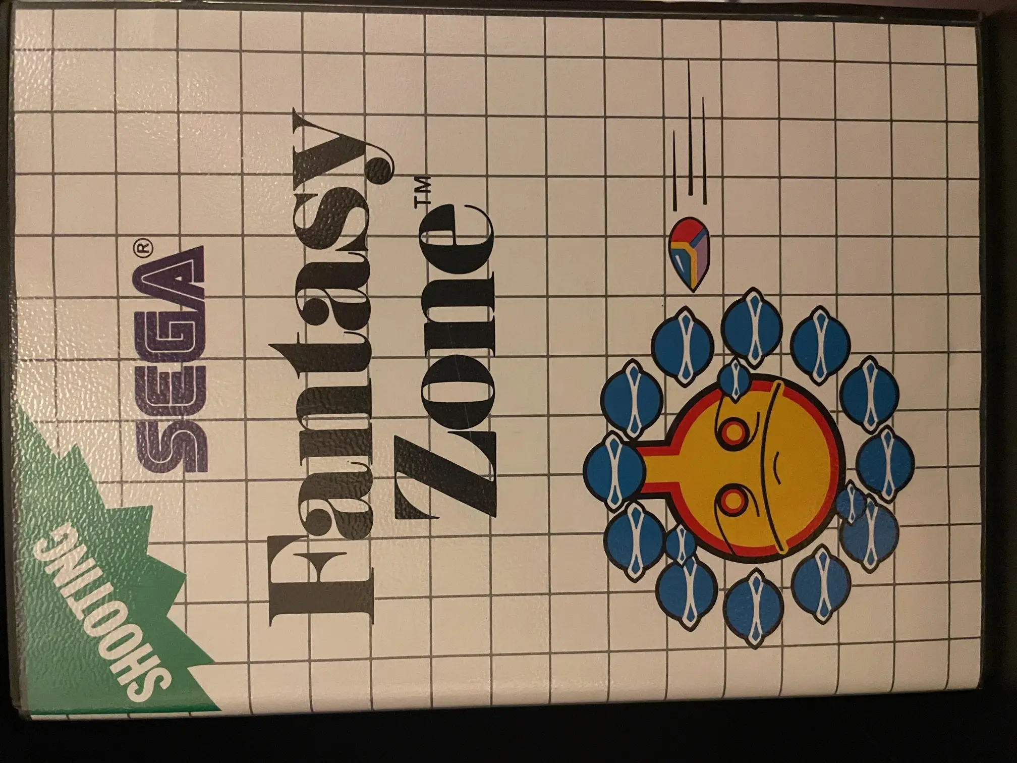 Capa de Fantasy Zone (blue label)
