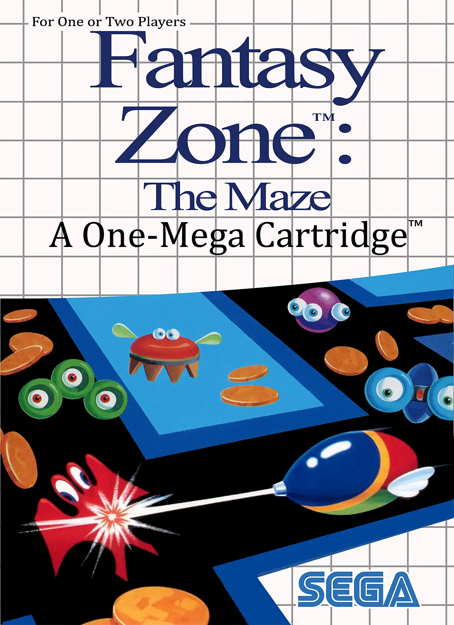 Capa de Fantasy Zone: The Maze