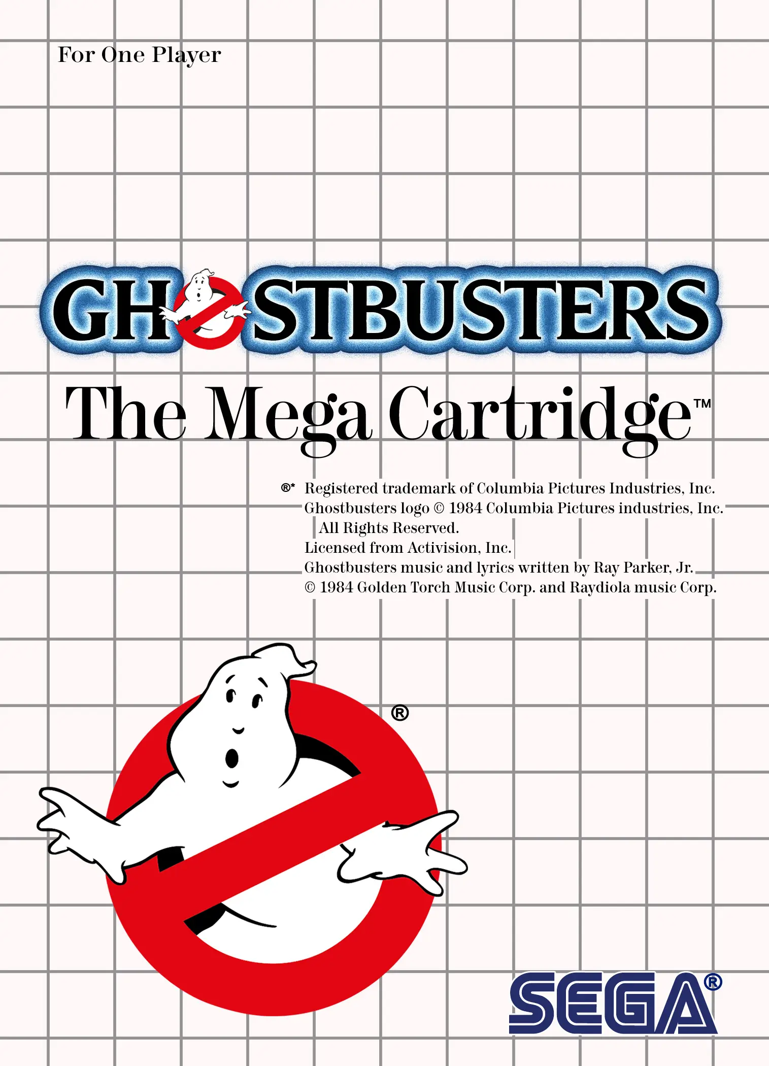 Capa de Ghostbusters
