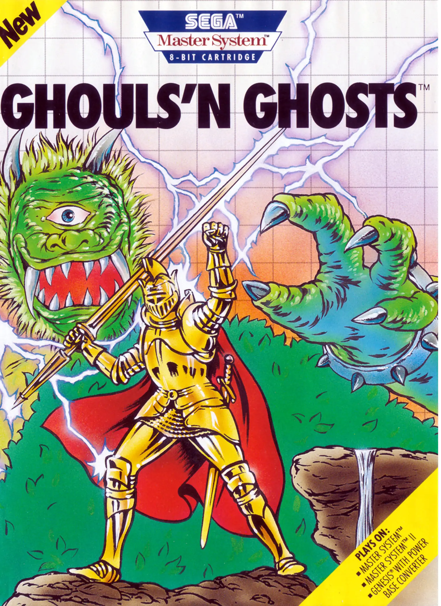 Capa de Ghouls'n Ghosts