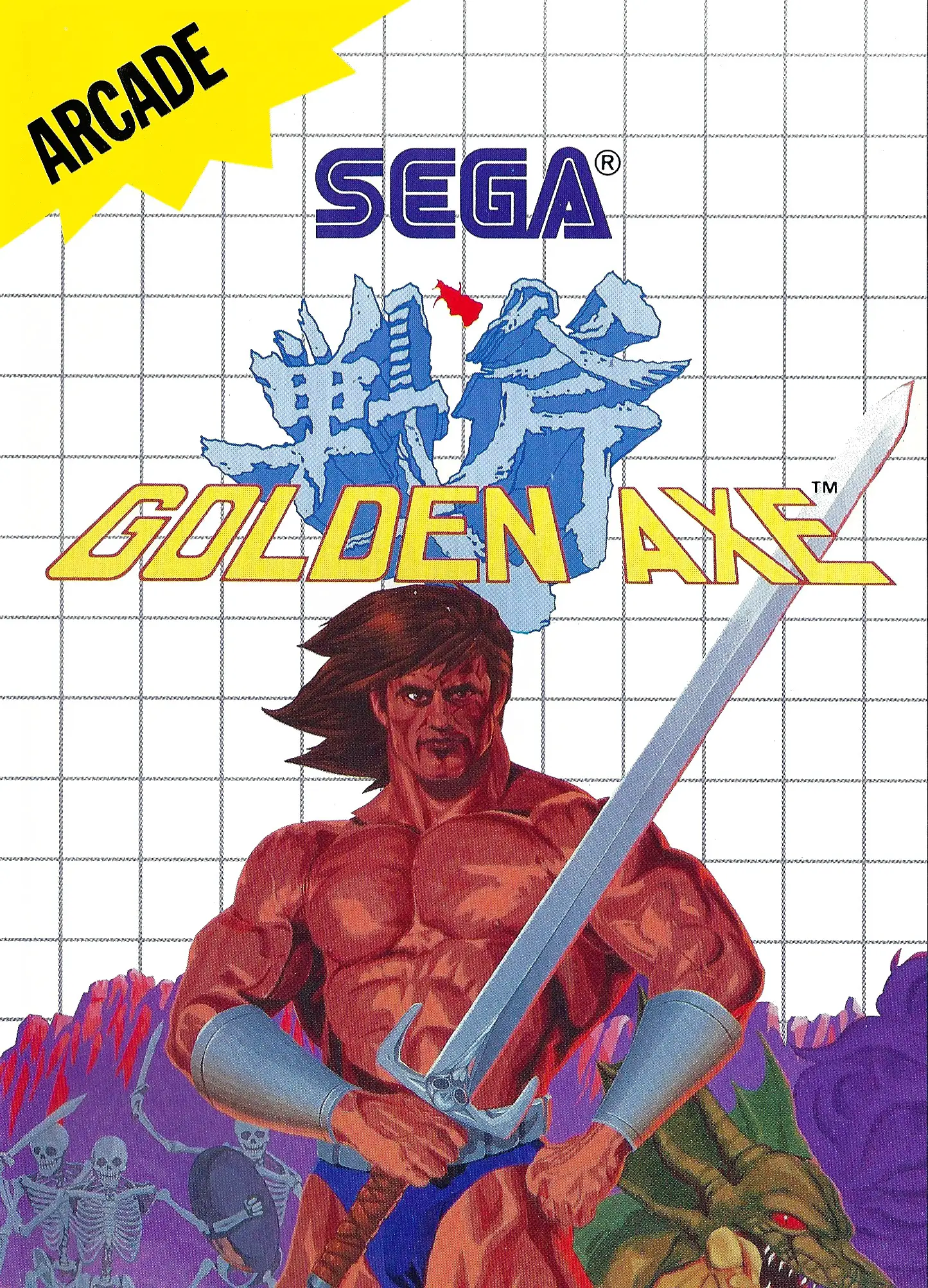 Capa de Golden Axe