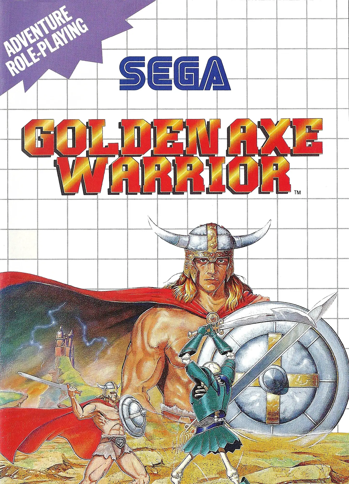 Capa de Golden Axe Warrior