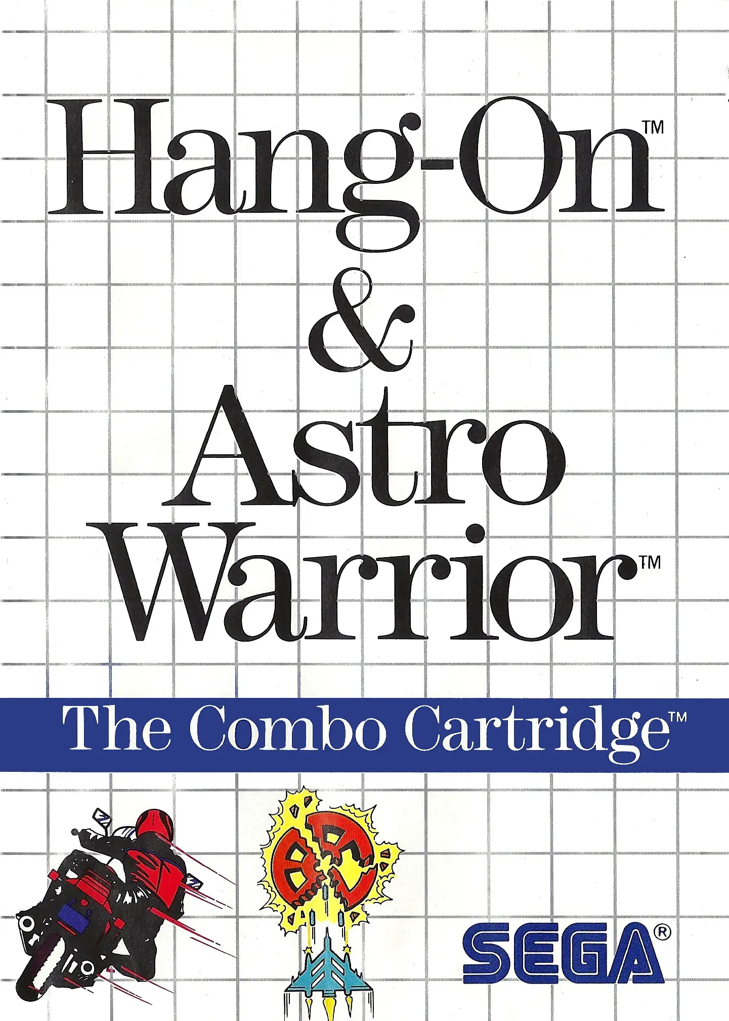 Capa de Hang-On & Astro Warrior