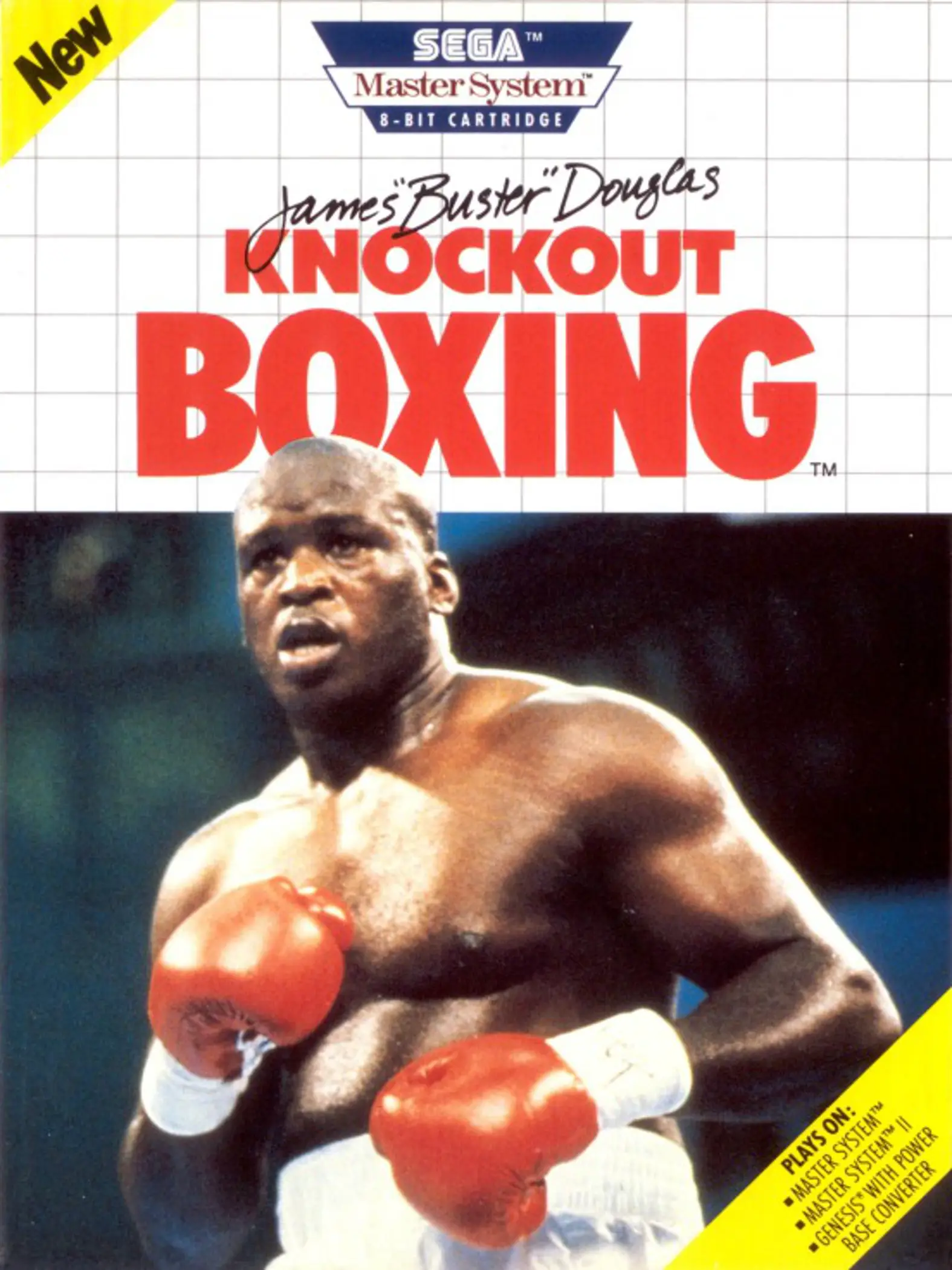 Capa de James 'Buster' Douglas Knockout Boxing
