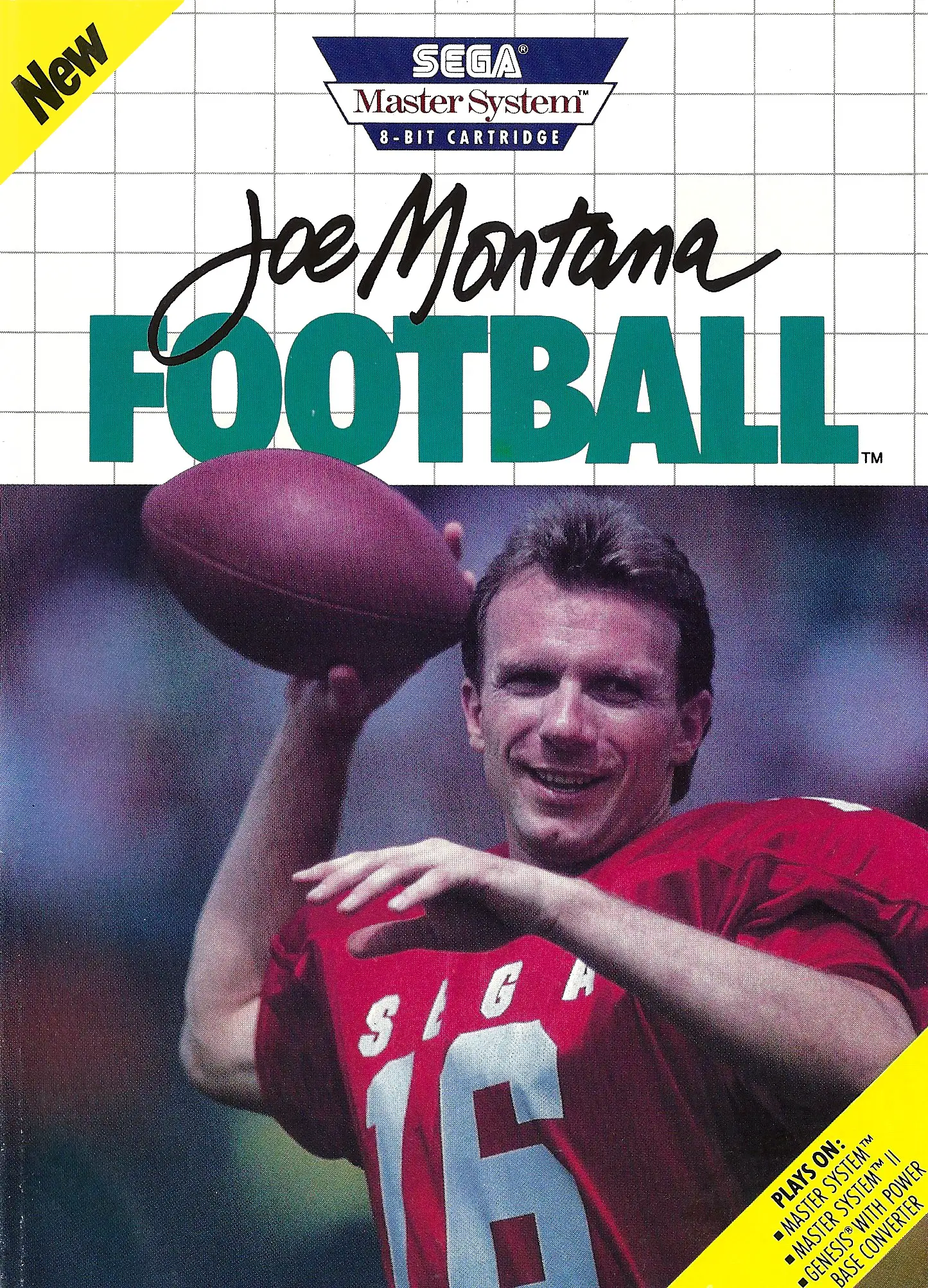 Capa de Joe Montana Football