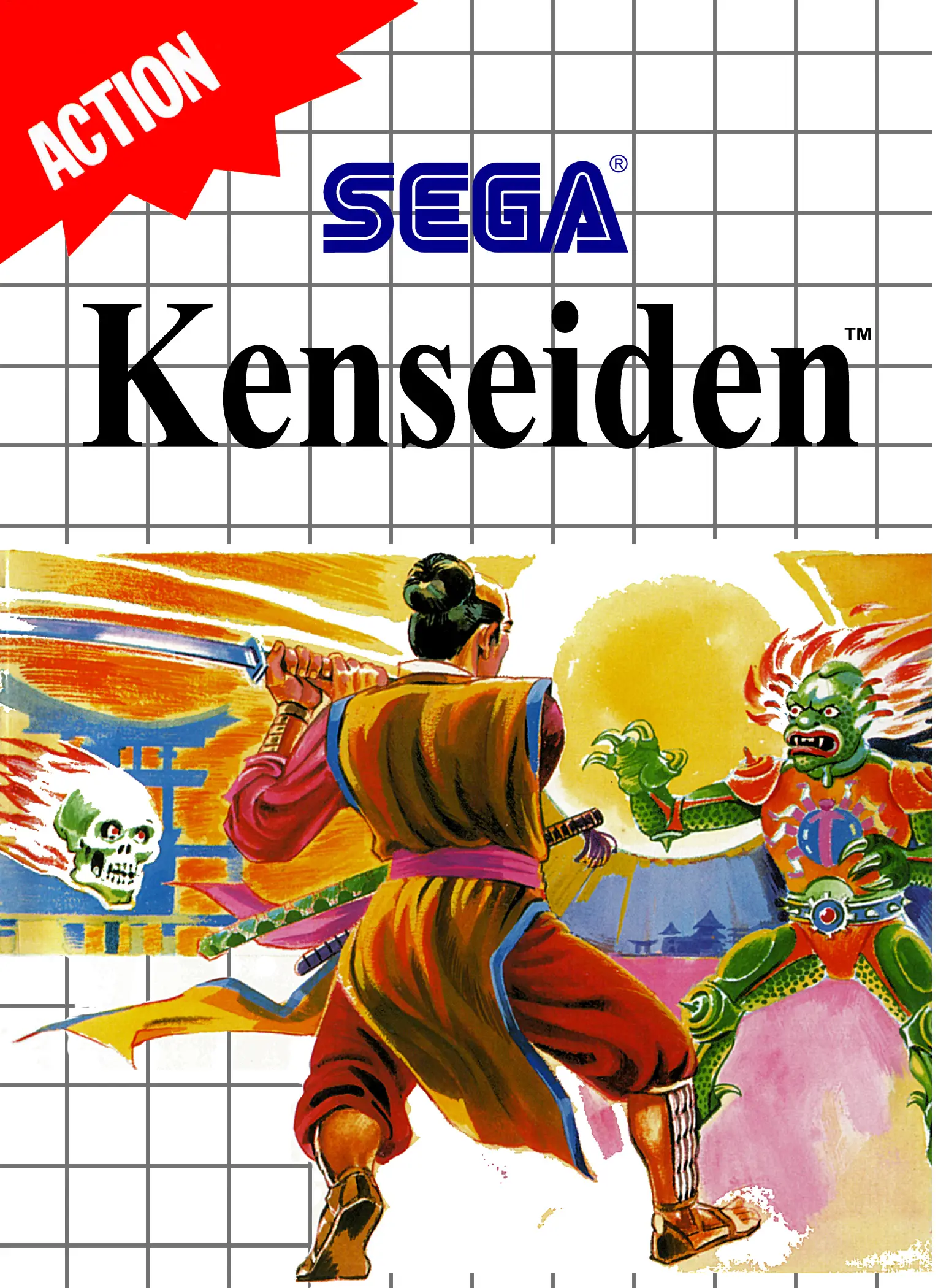 Capa de Kenseiden