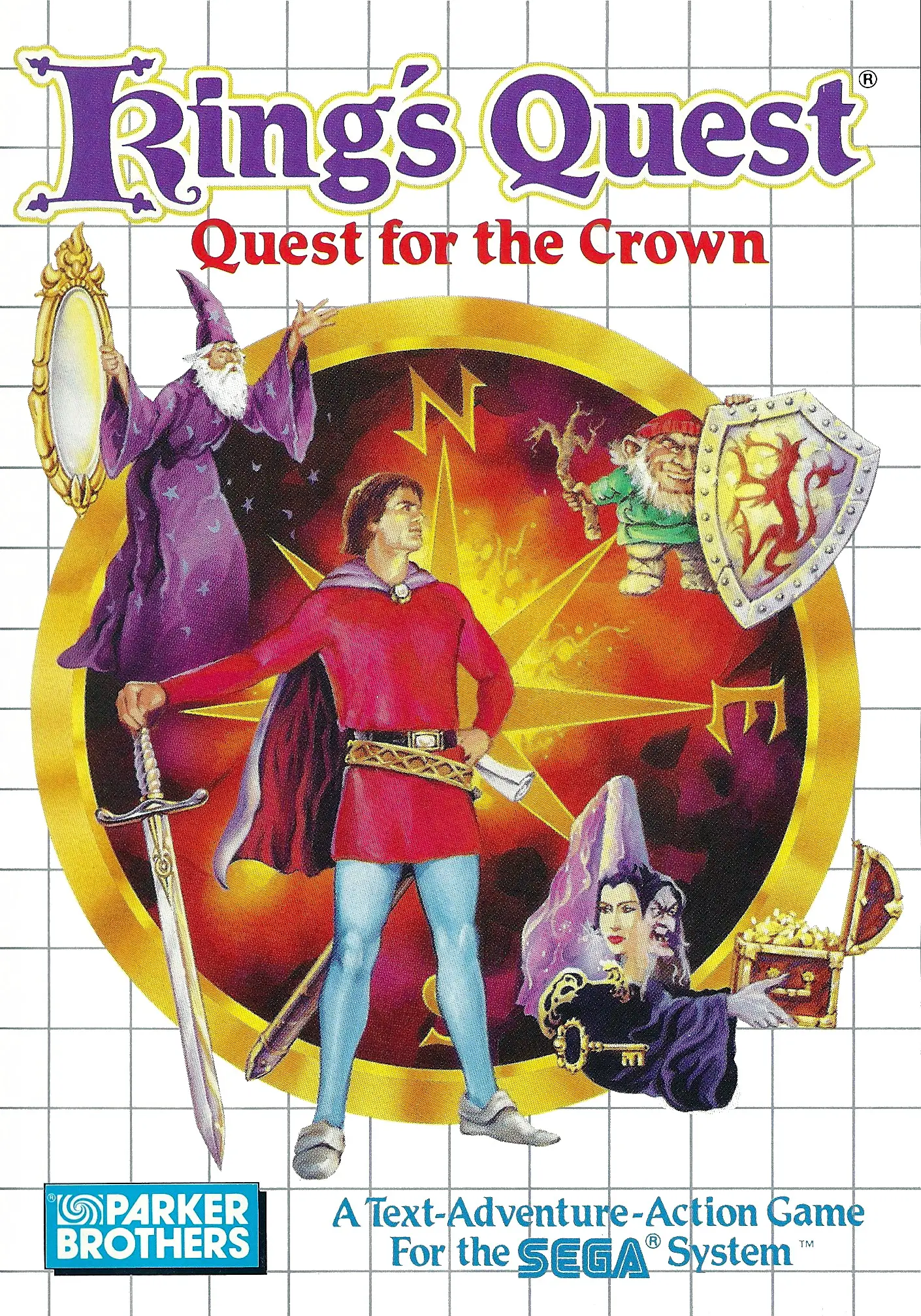 Capa de King's Quest: Quest for the Crown