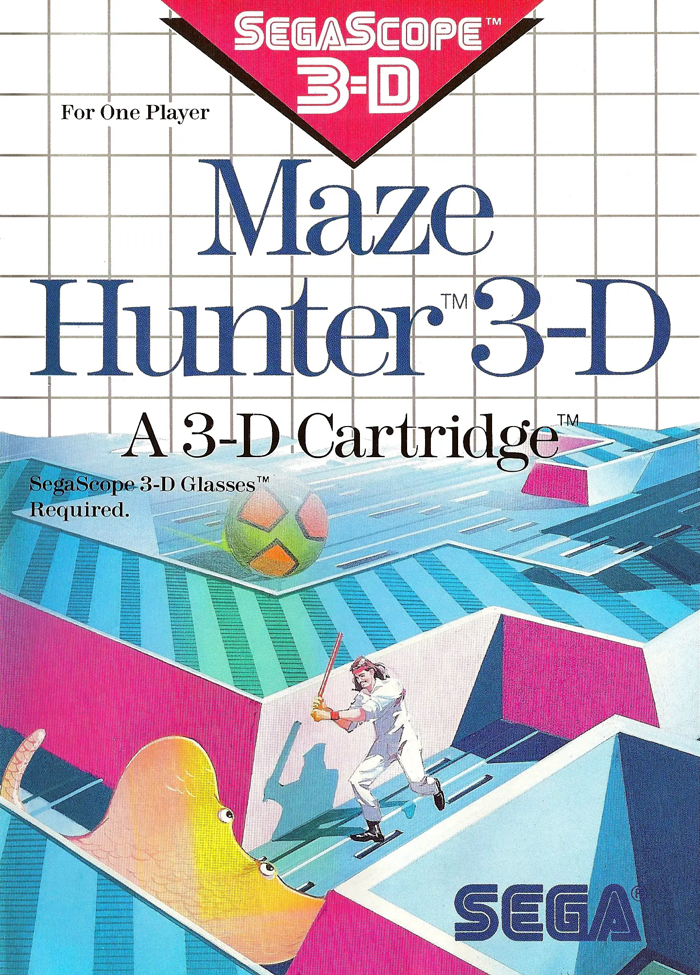 Capa de Maze Hunter 3-D