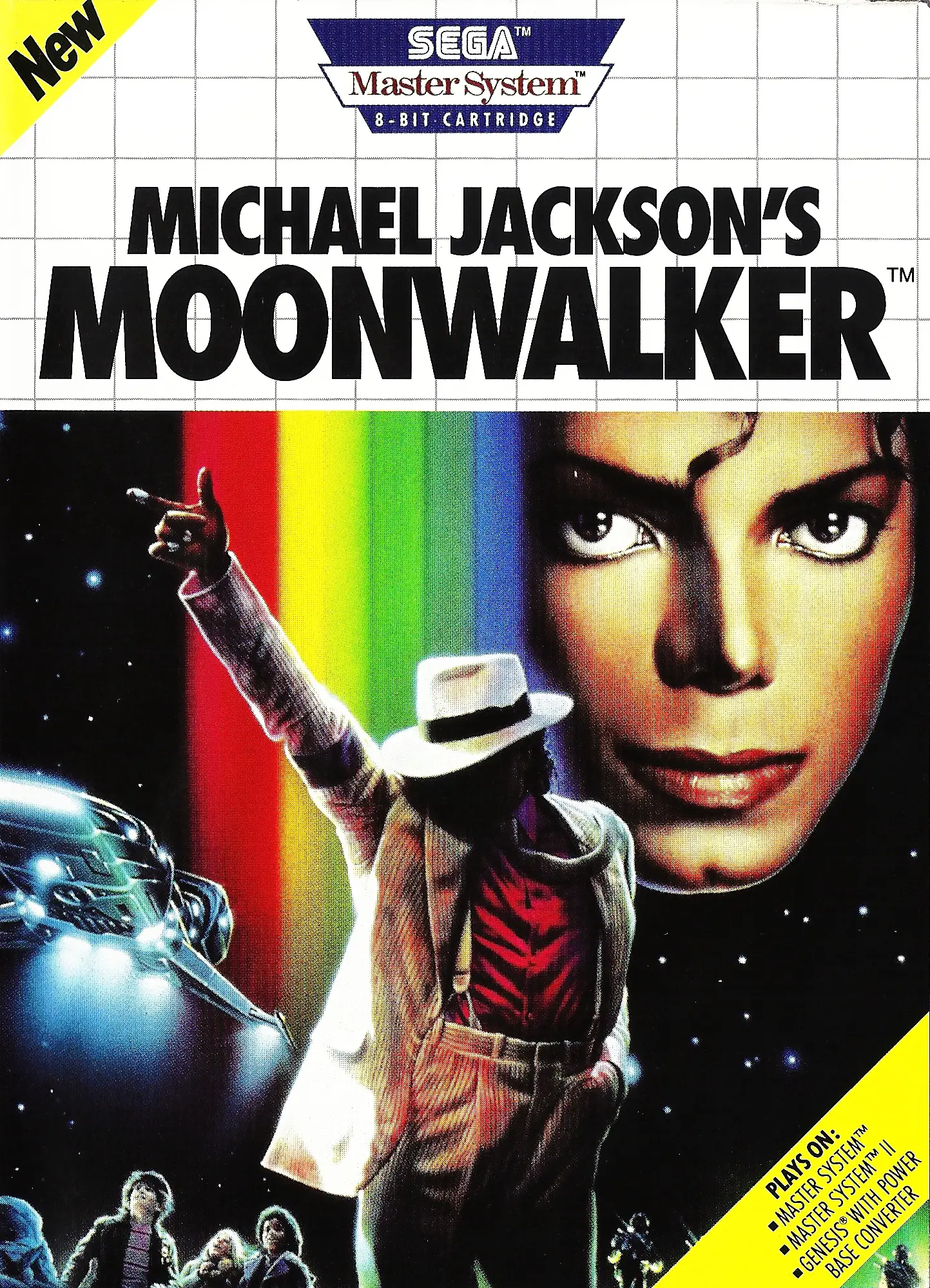 Capa de Michael Jackson's Moonwalker