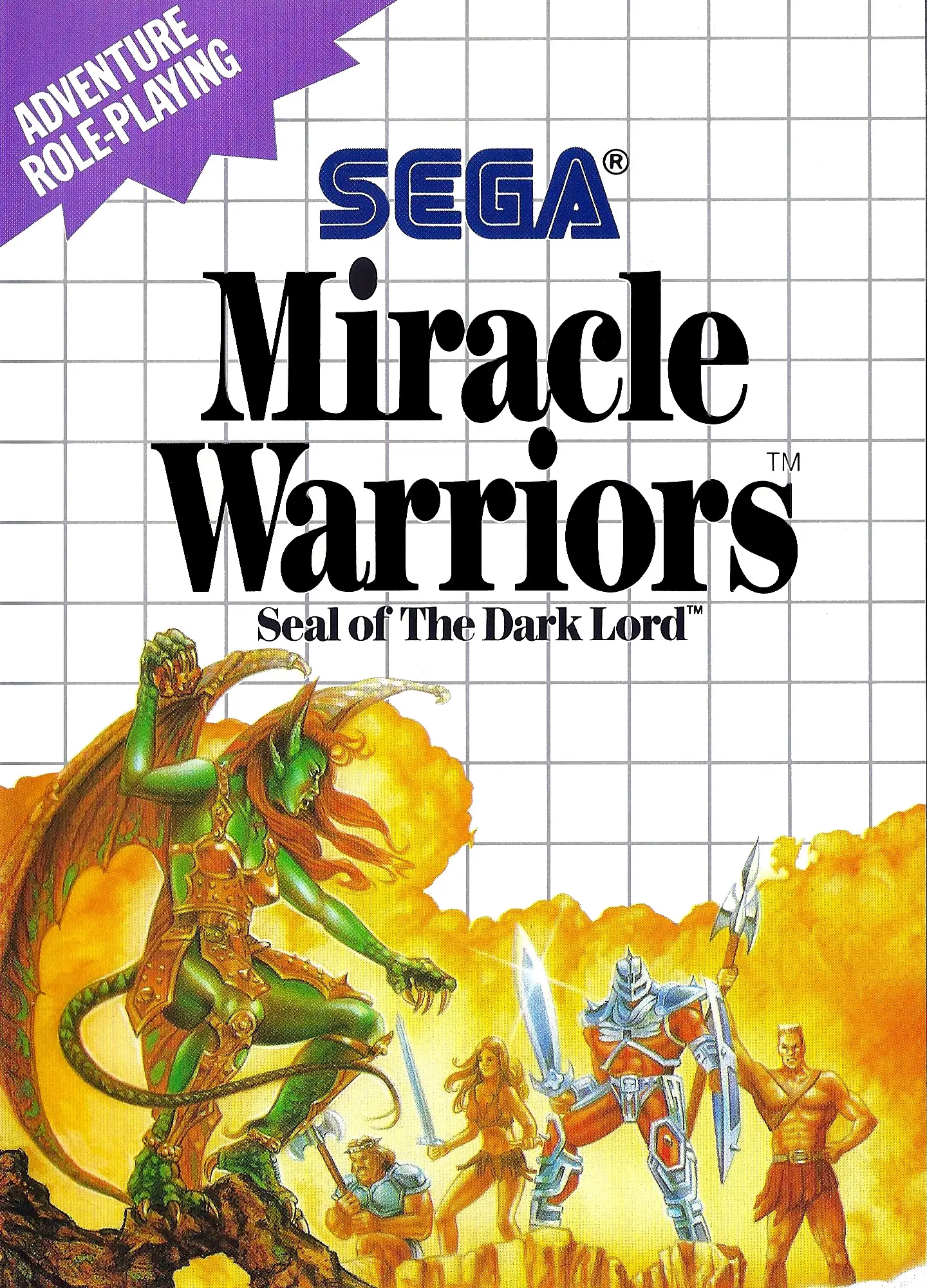 Capa de Miracle Warriors: Seal of the Dark Lord