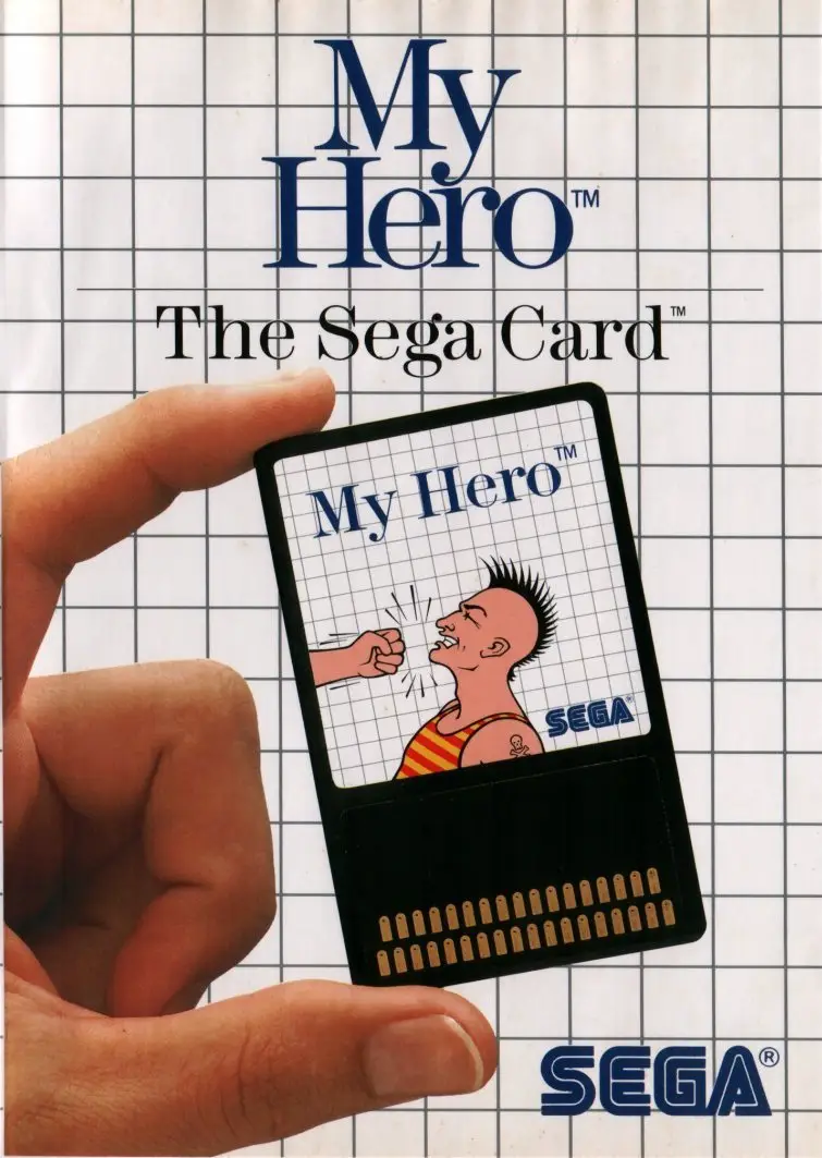Capa de My Hero - The Sega Card