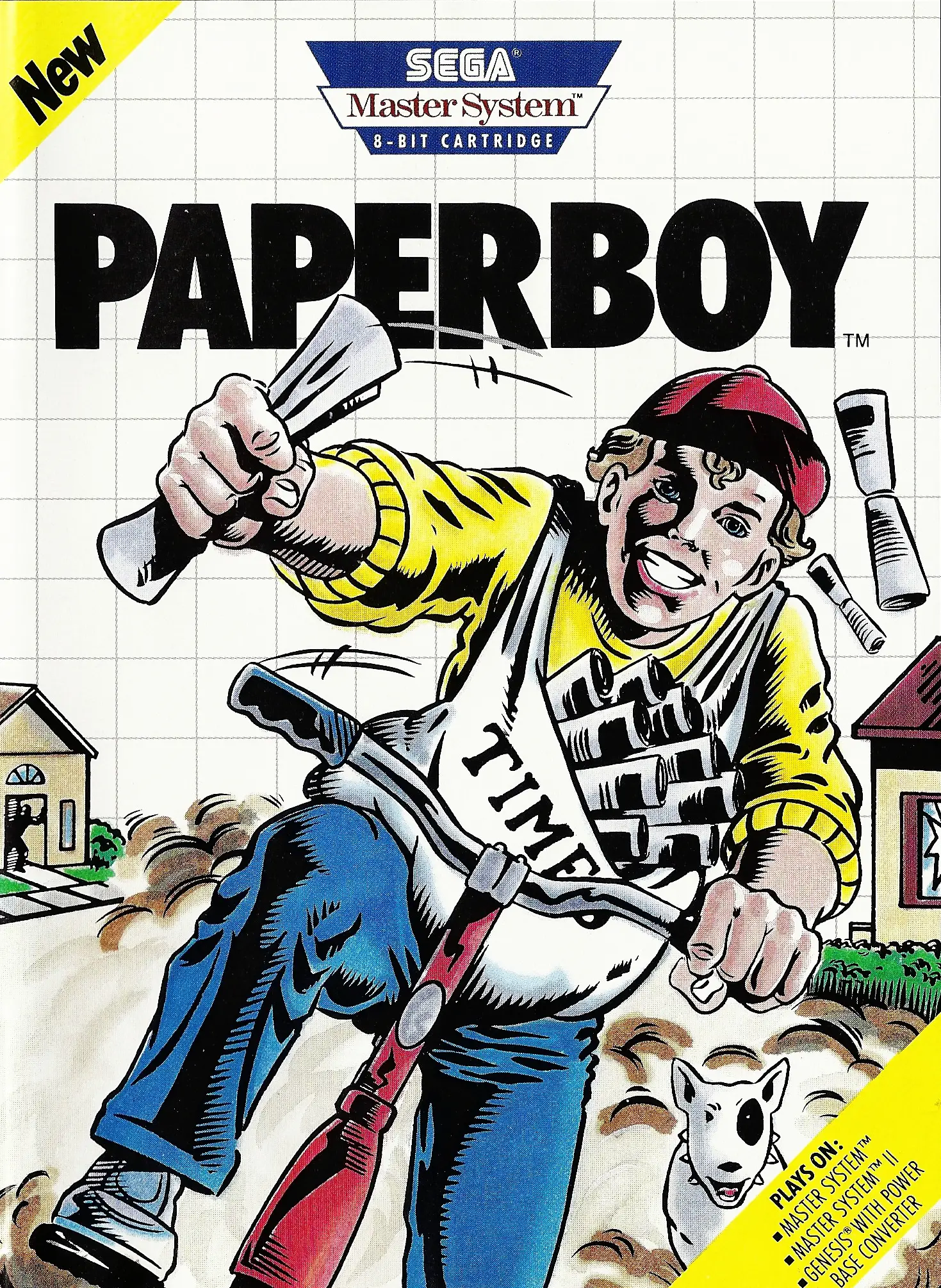 Capa de Paperboy
