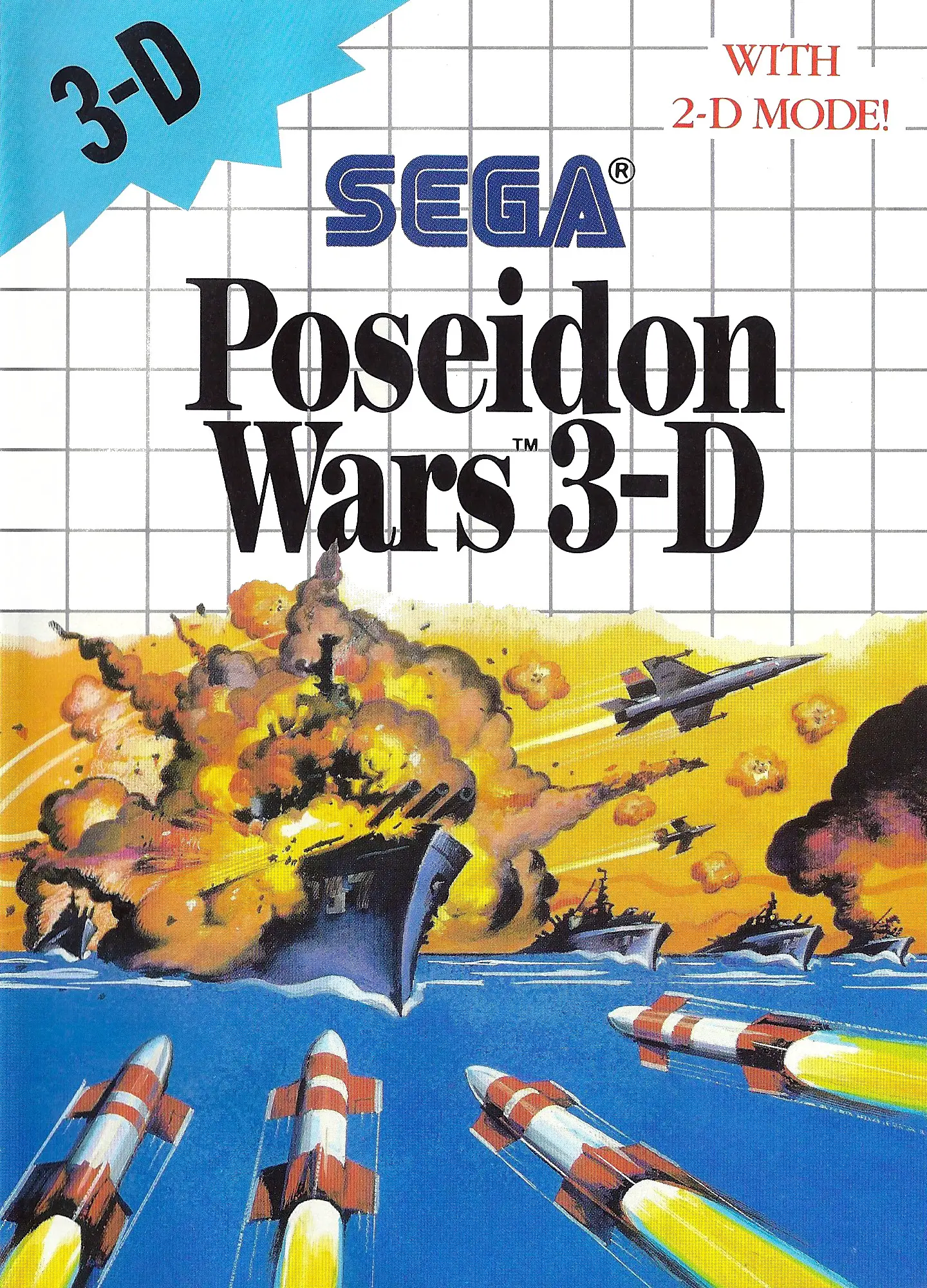 Capa de Poseidon Wars 3-D