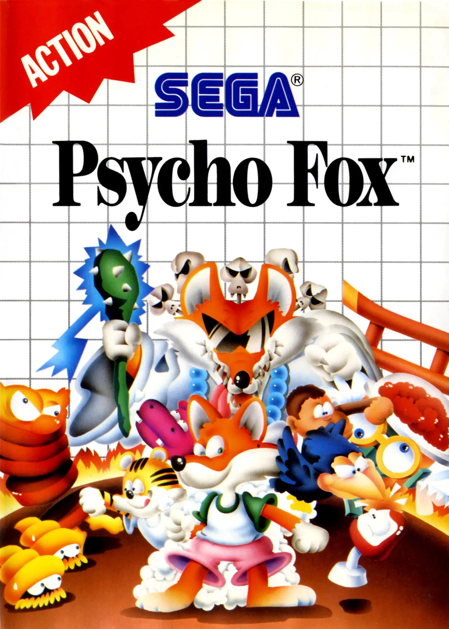 Capa de Psycho Fox
