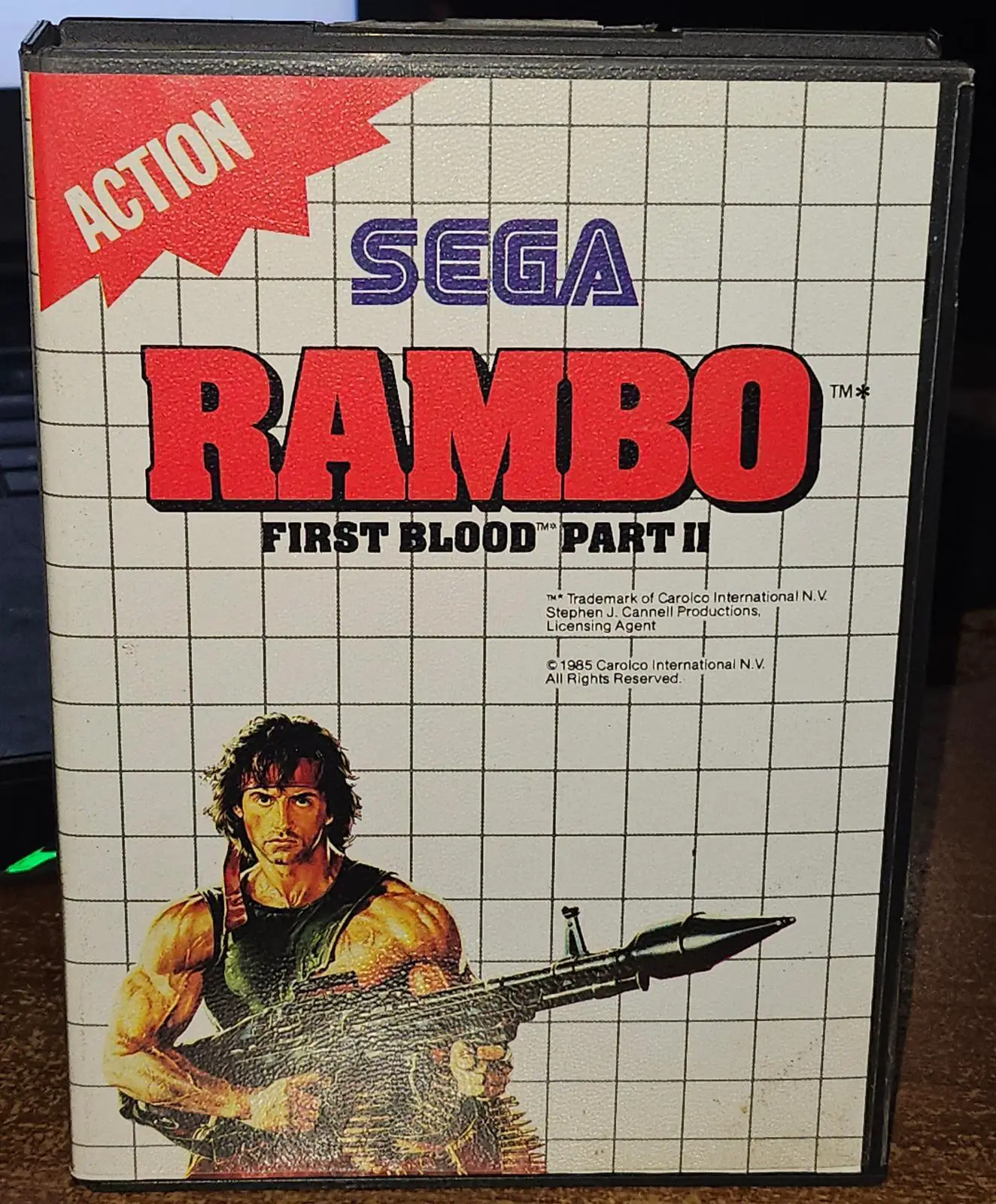 Capa de Rambo: First Blood Part II