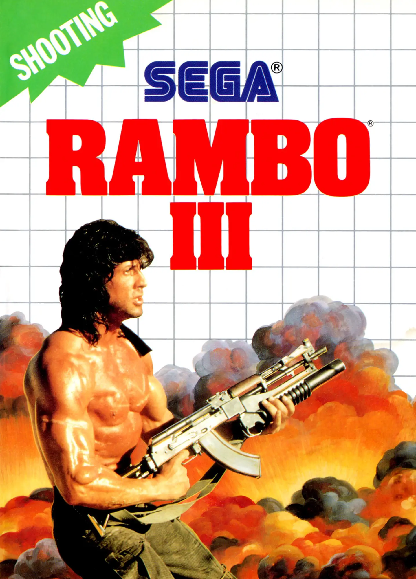 Capa de Rambo III