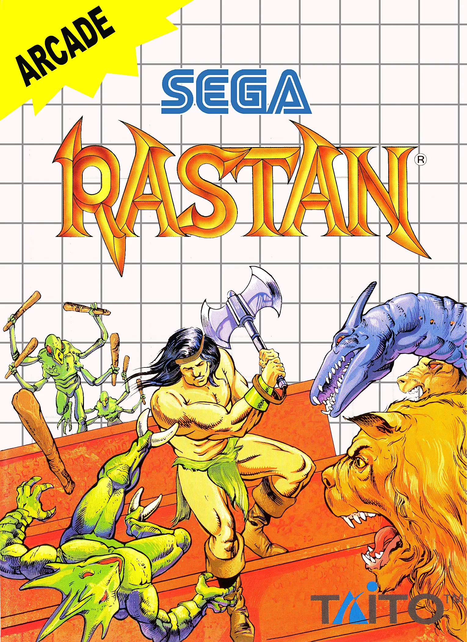 Capa de Rastan