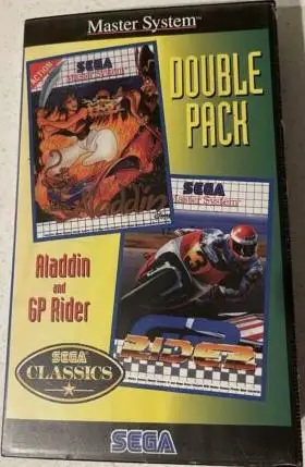 Capa de Sega Master System Double Pack