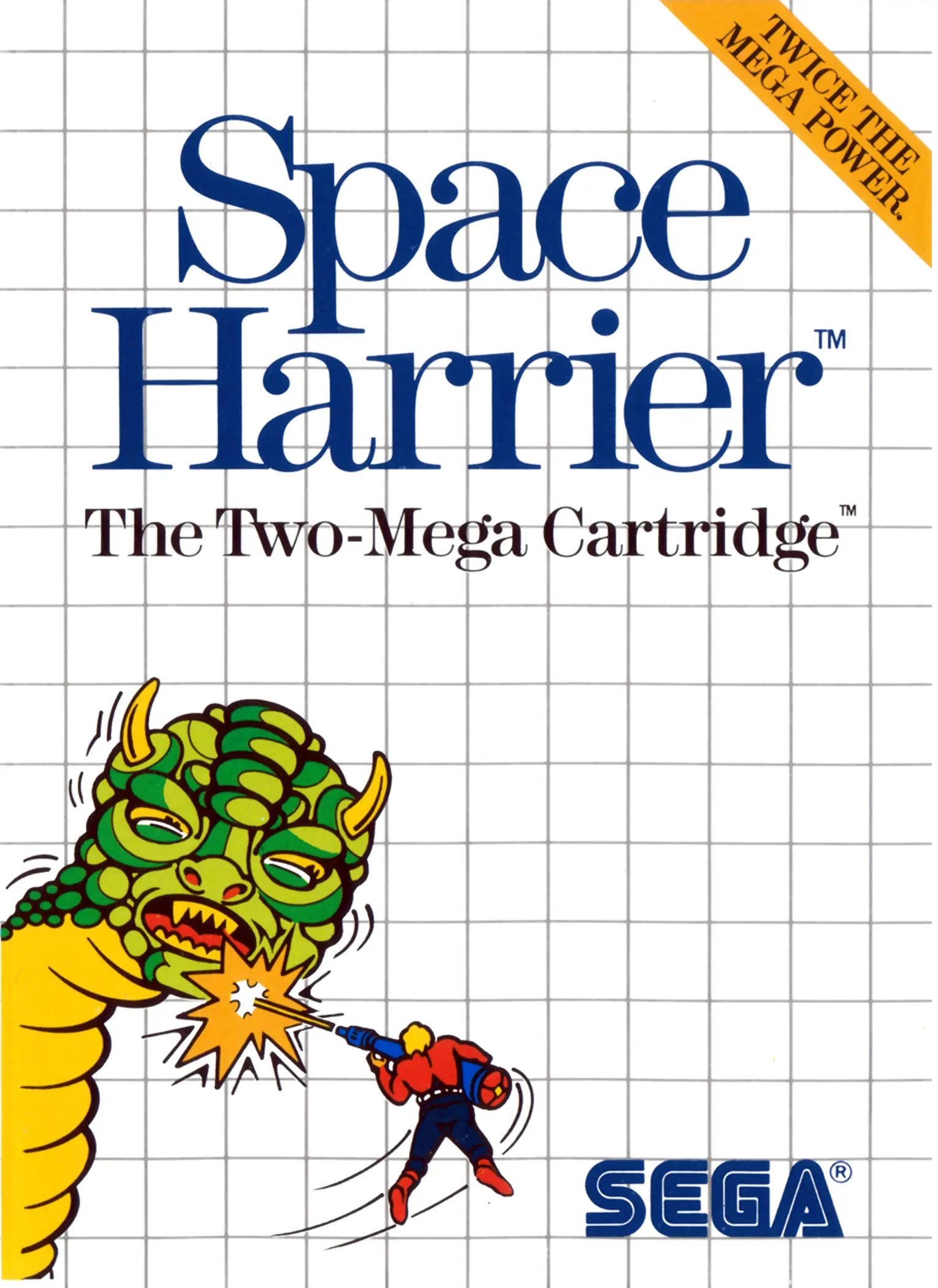 Capa de Space Harrier