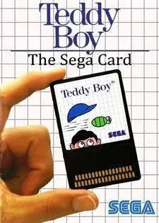 Capa de Teddy Boy - The Sega Card