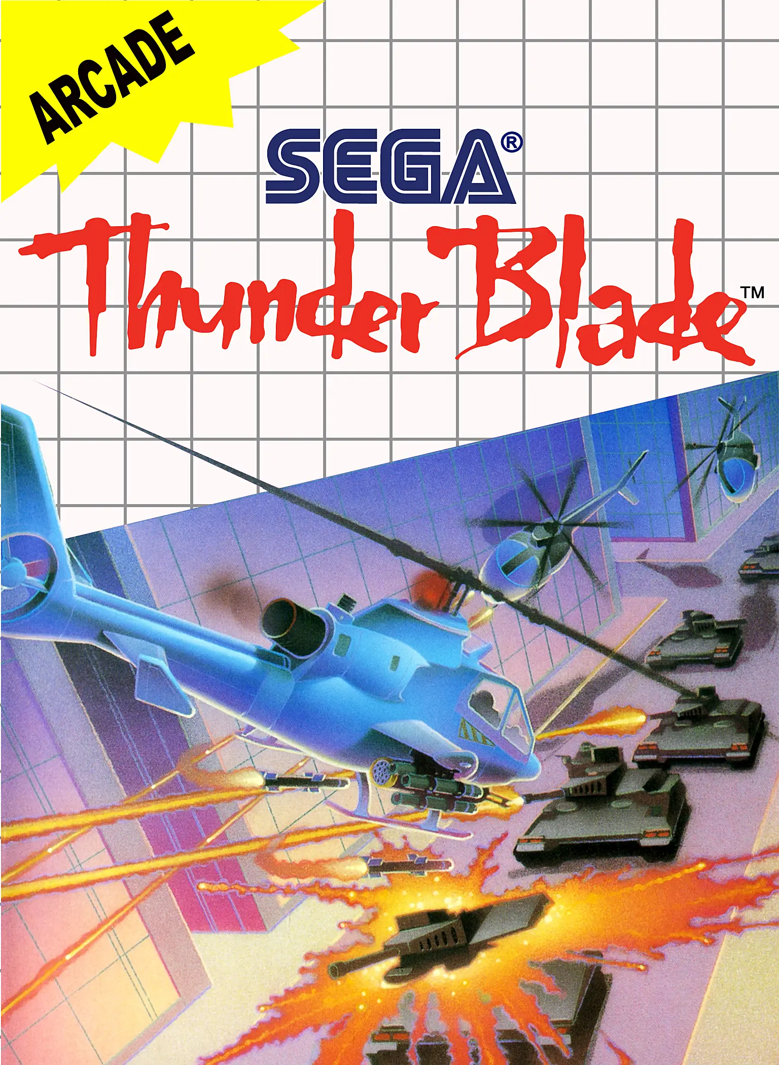 Capa de Thunder Blade