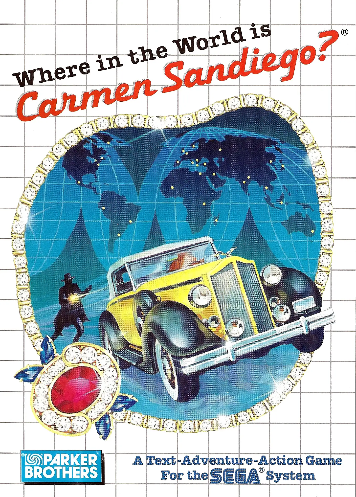 Capa de Where in the World Is Carmen Sandiego?