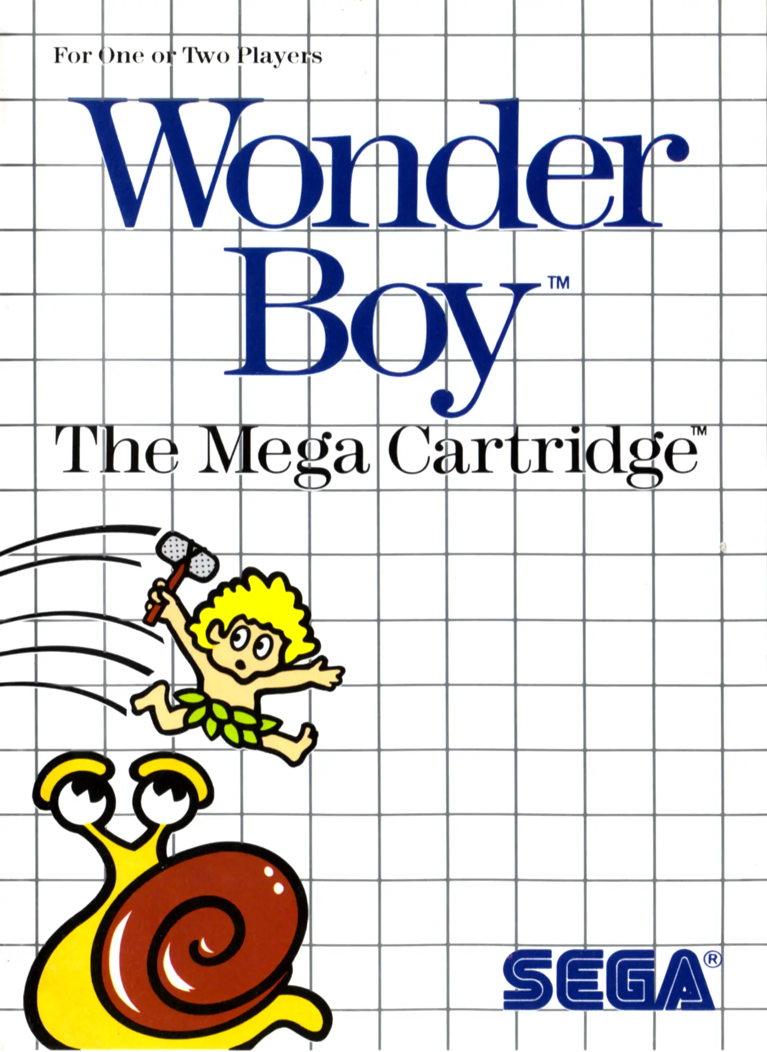 Capa de Wonder Boy
